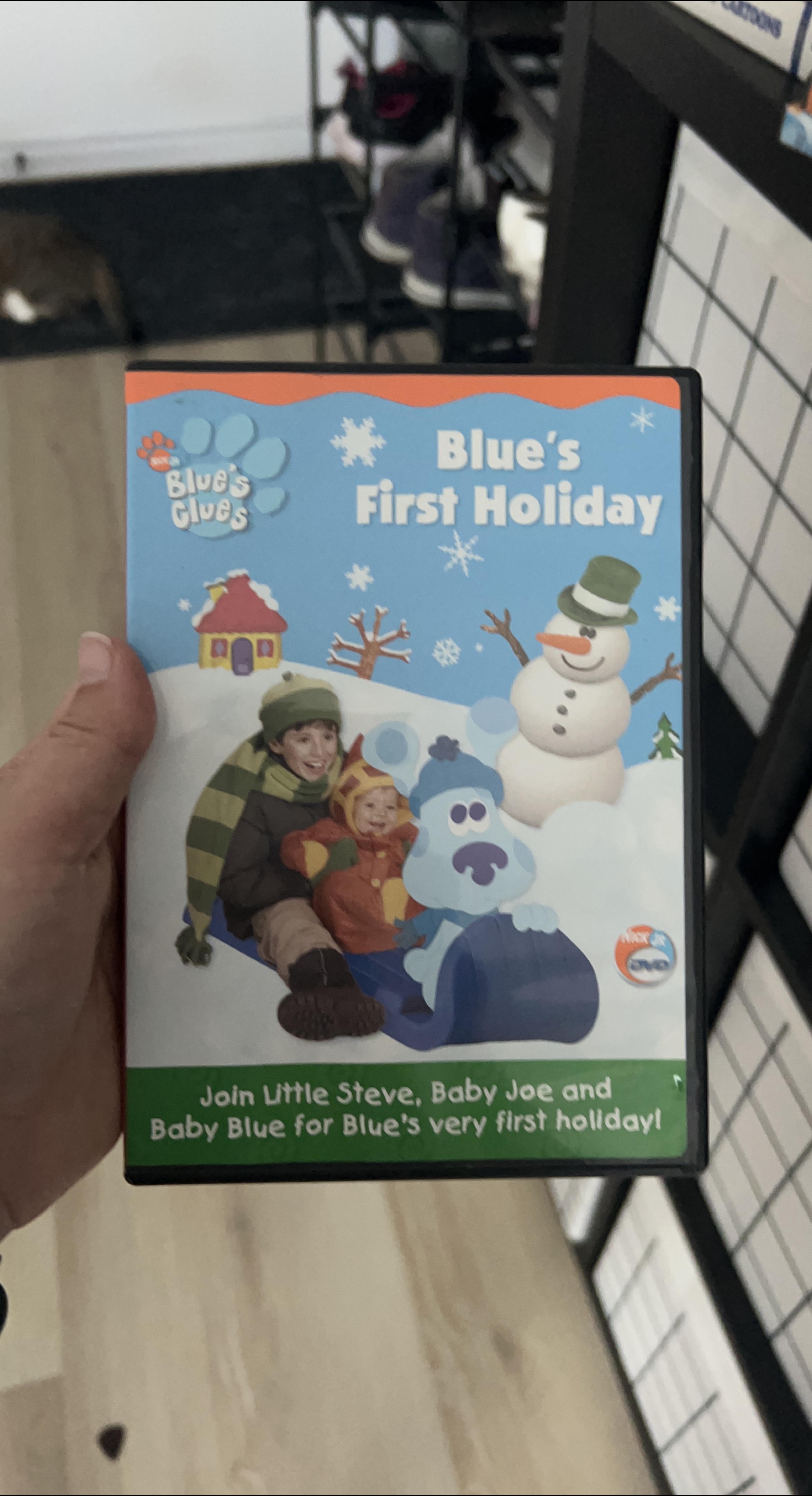 Blue's Clues: Blue's First Holiday DVD thumbnail