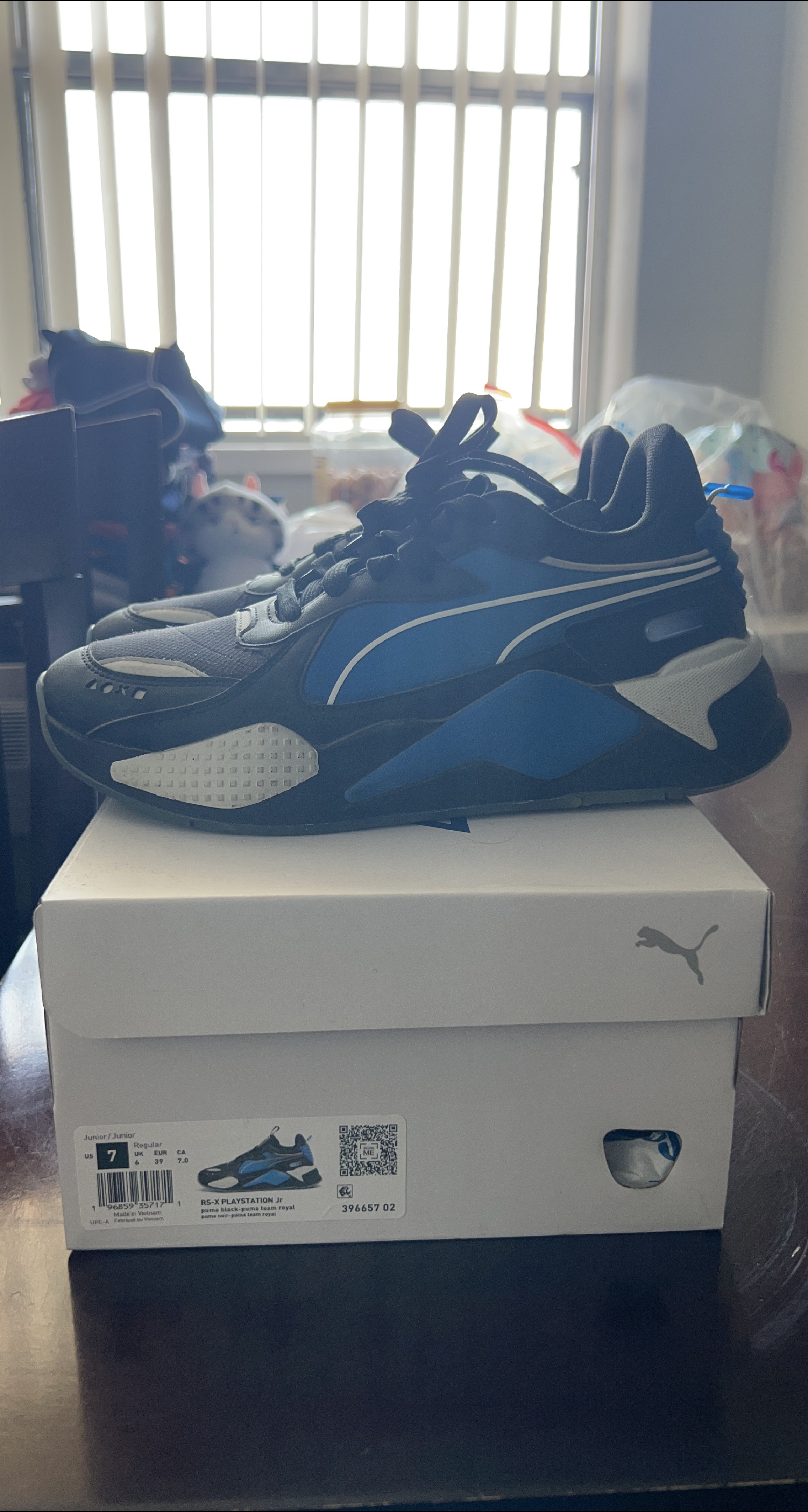 Puma RS-X PlayStation Sneakers, Size jr 7 thumbnail