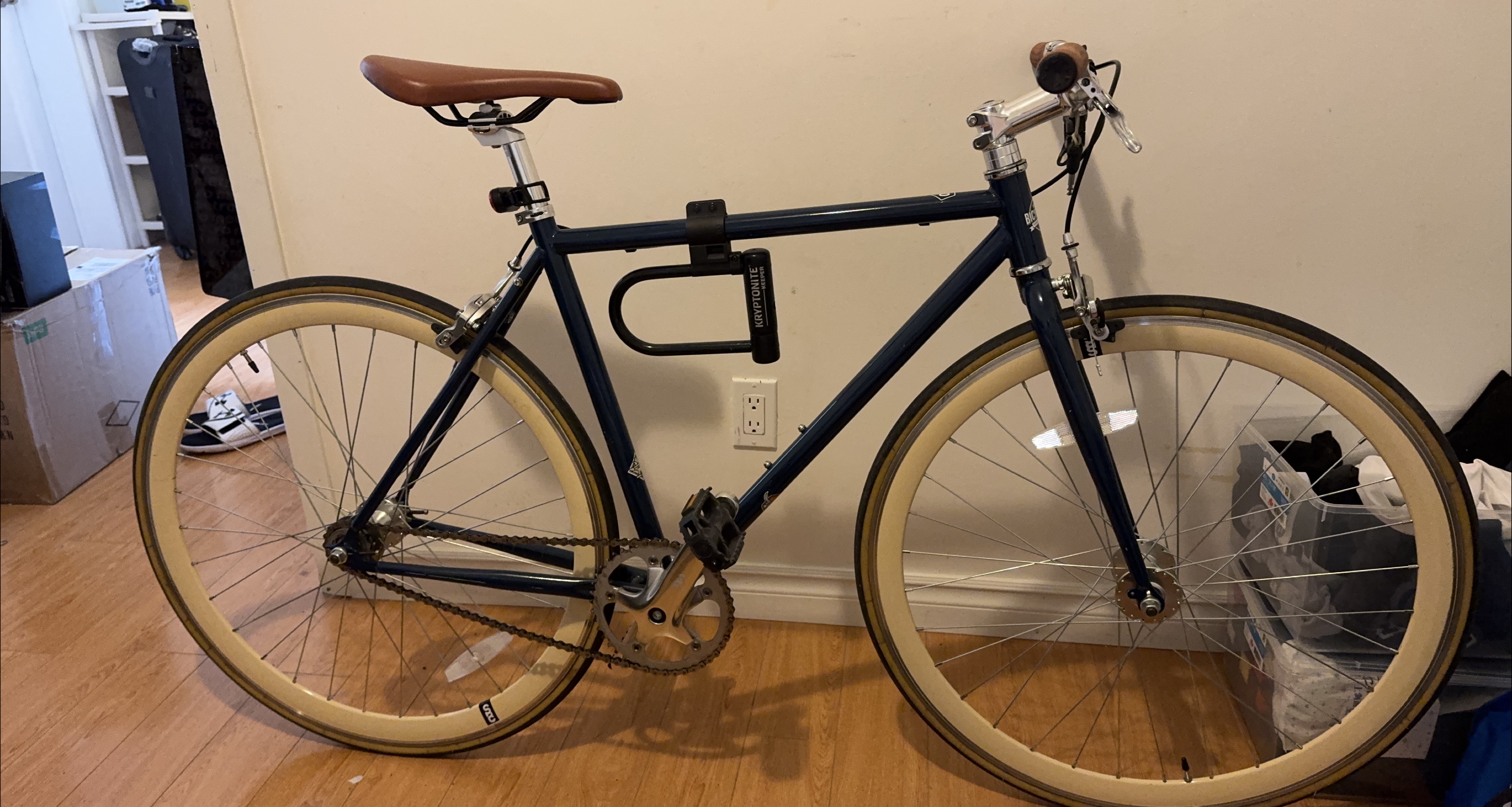 State Bicycle Navy Blue Single Speed Bicycle thumbnail