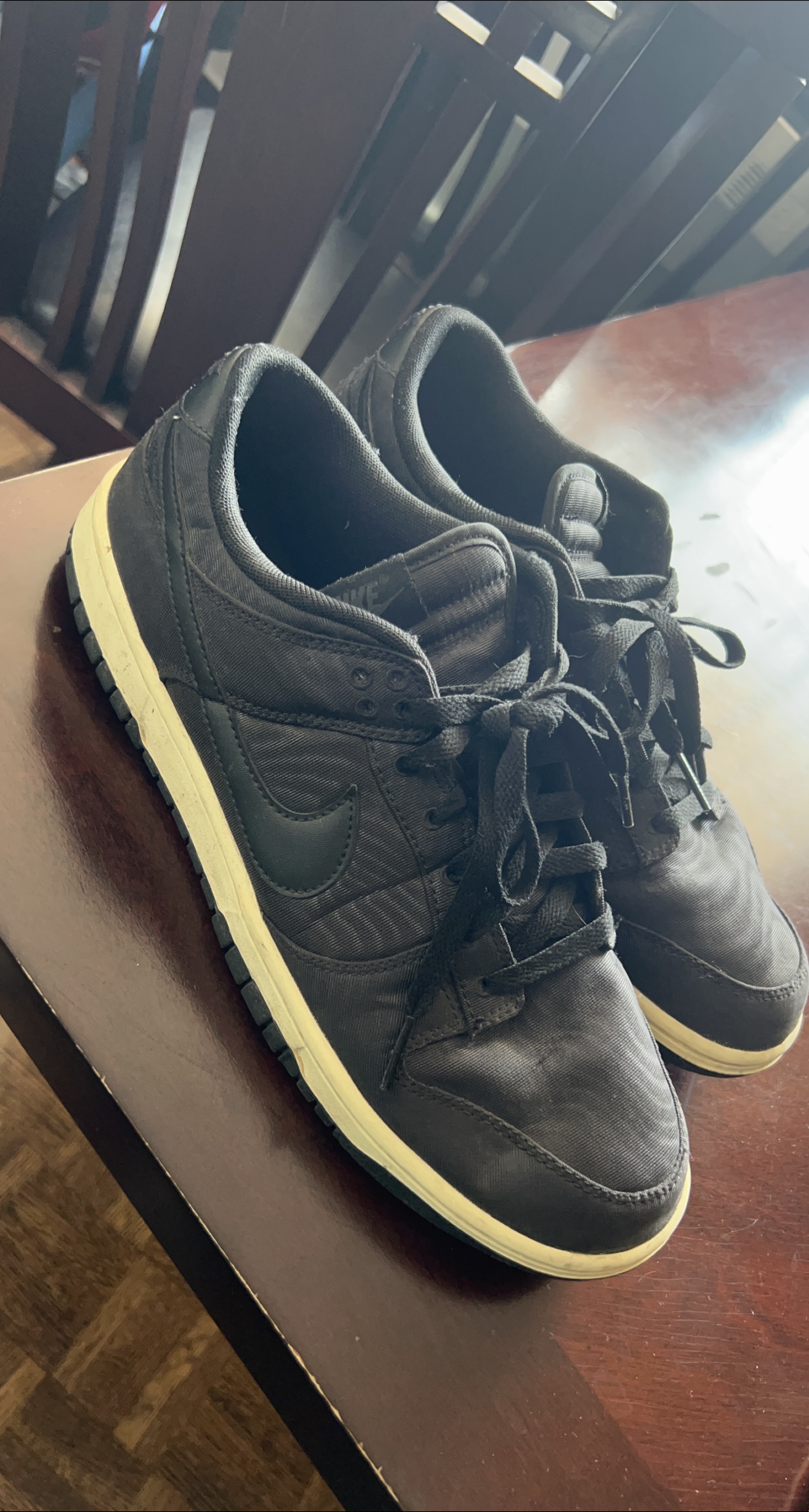 Nike Dunk Low Black Size 11 thumbnail