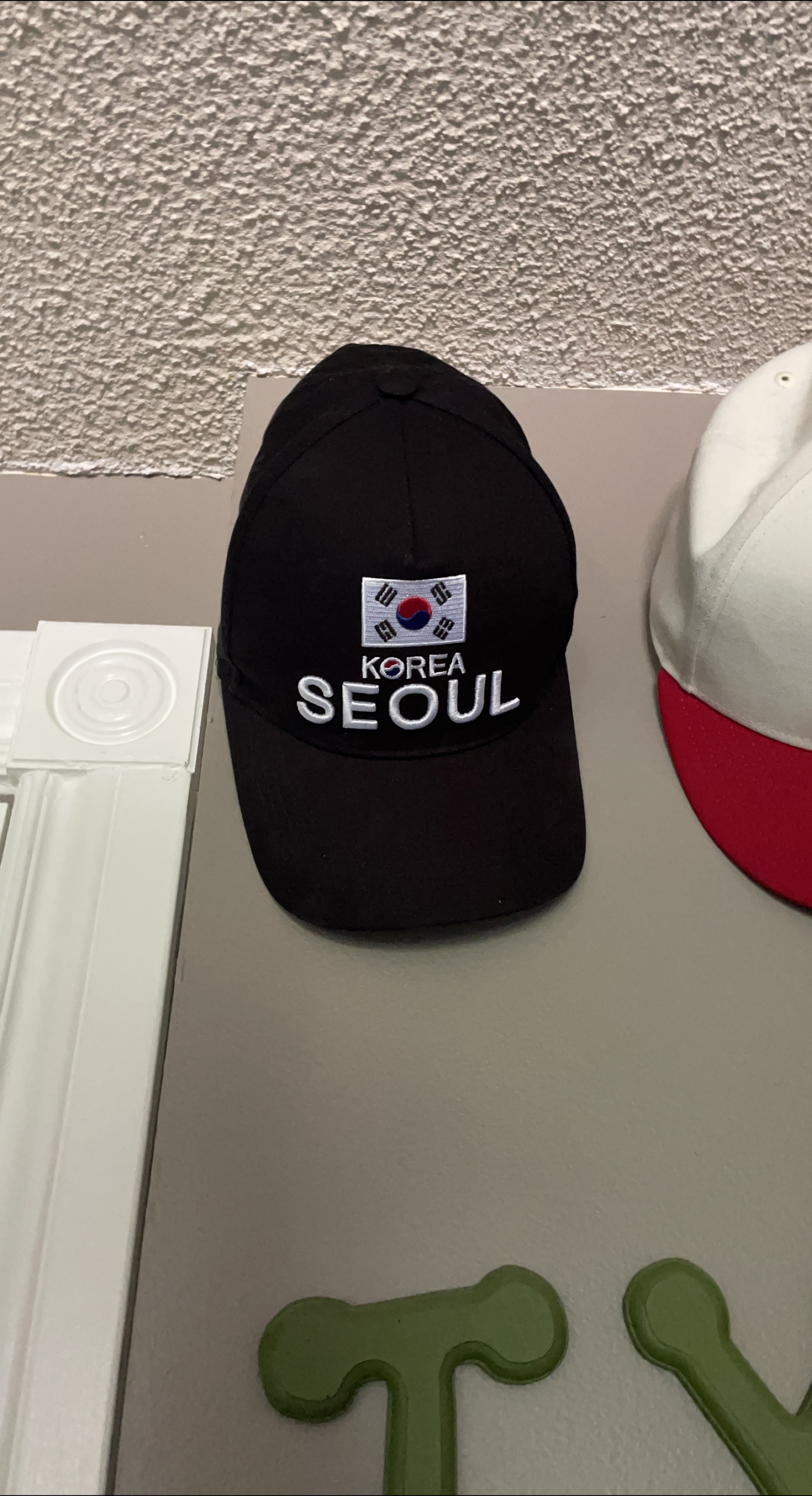 Korea Seoul Black Baseball Cap