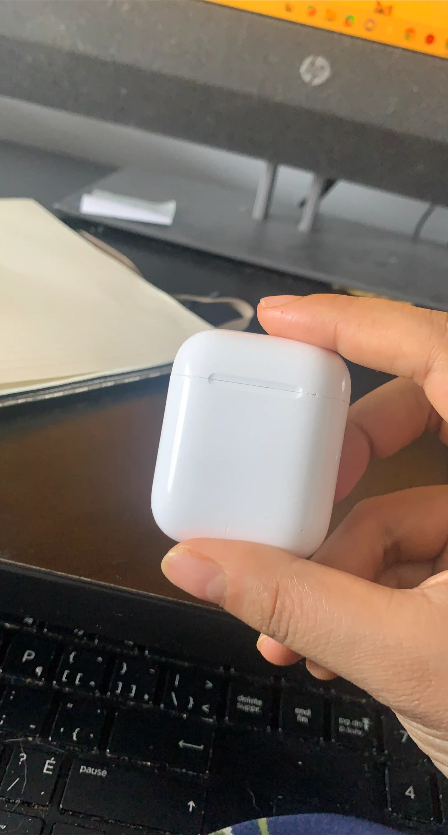 White AirPods Case
