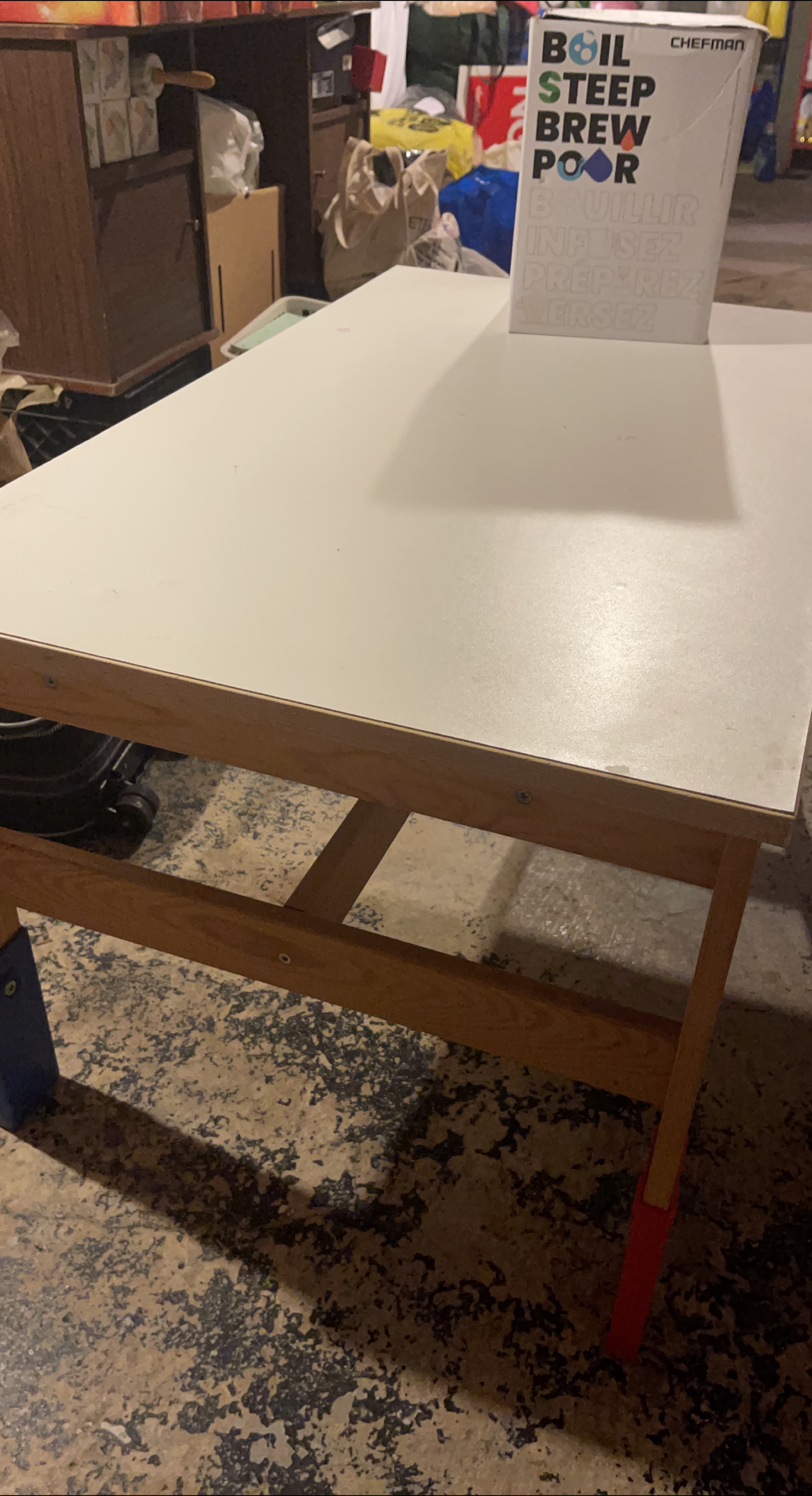 🇨🇦 IKEA SANSAD White Table thumbnail