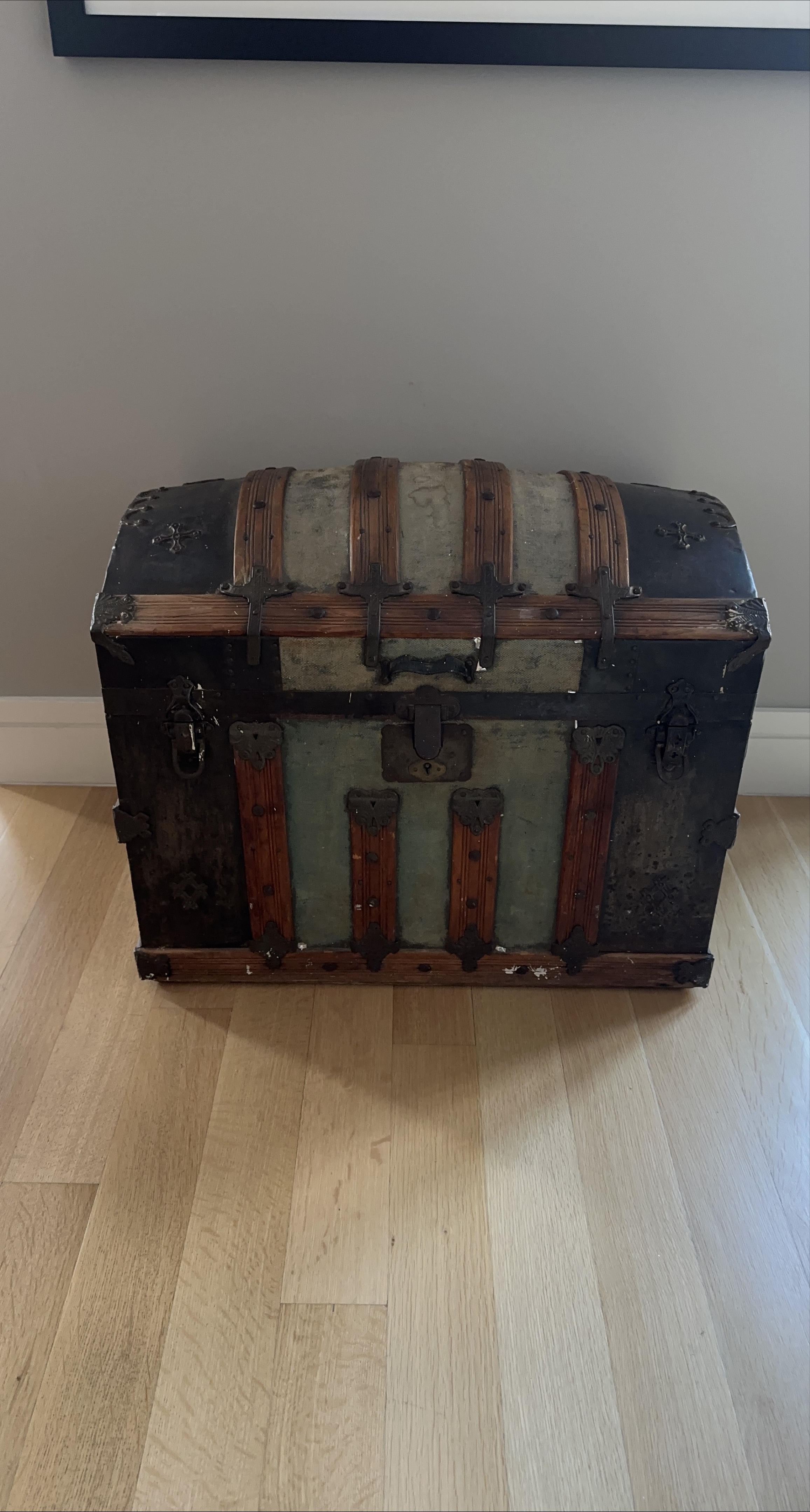 Antique Steamer Trunk