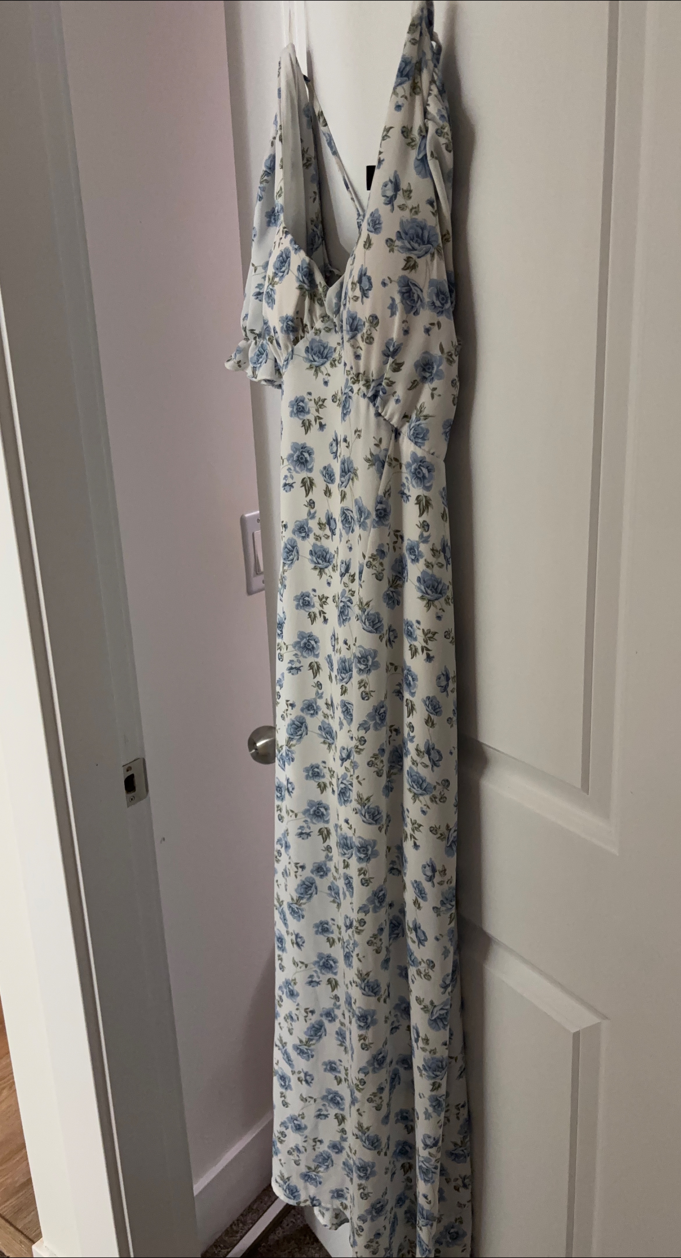 Floral Print Maxi Dress thumbnail