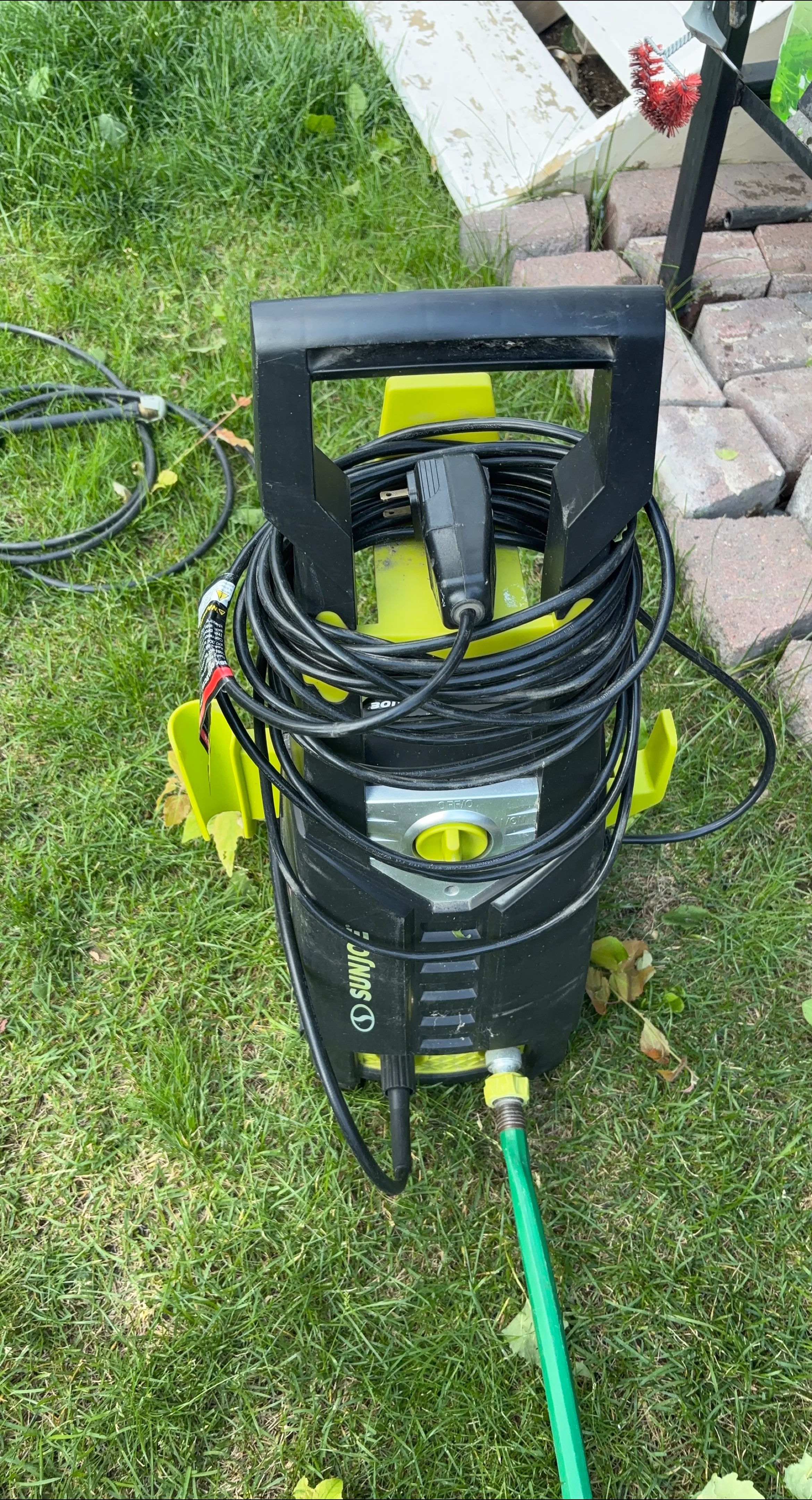 Sunjoe pressure washer