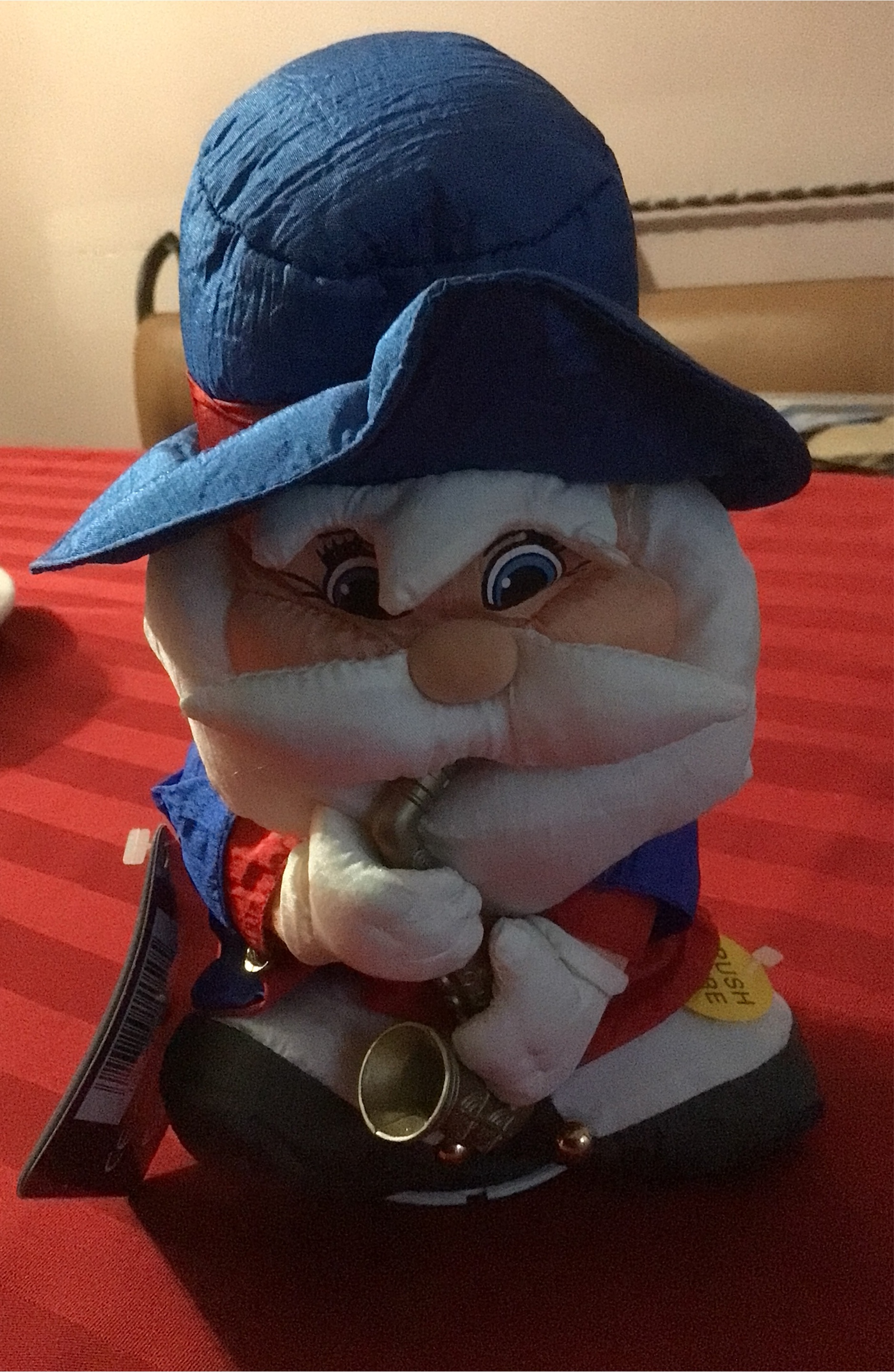 Gemmy animated Merry music dancers Santa saxophone dancer thumbnail