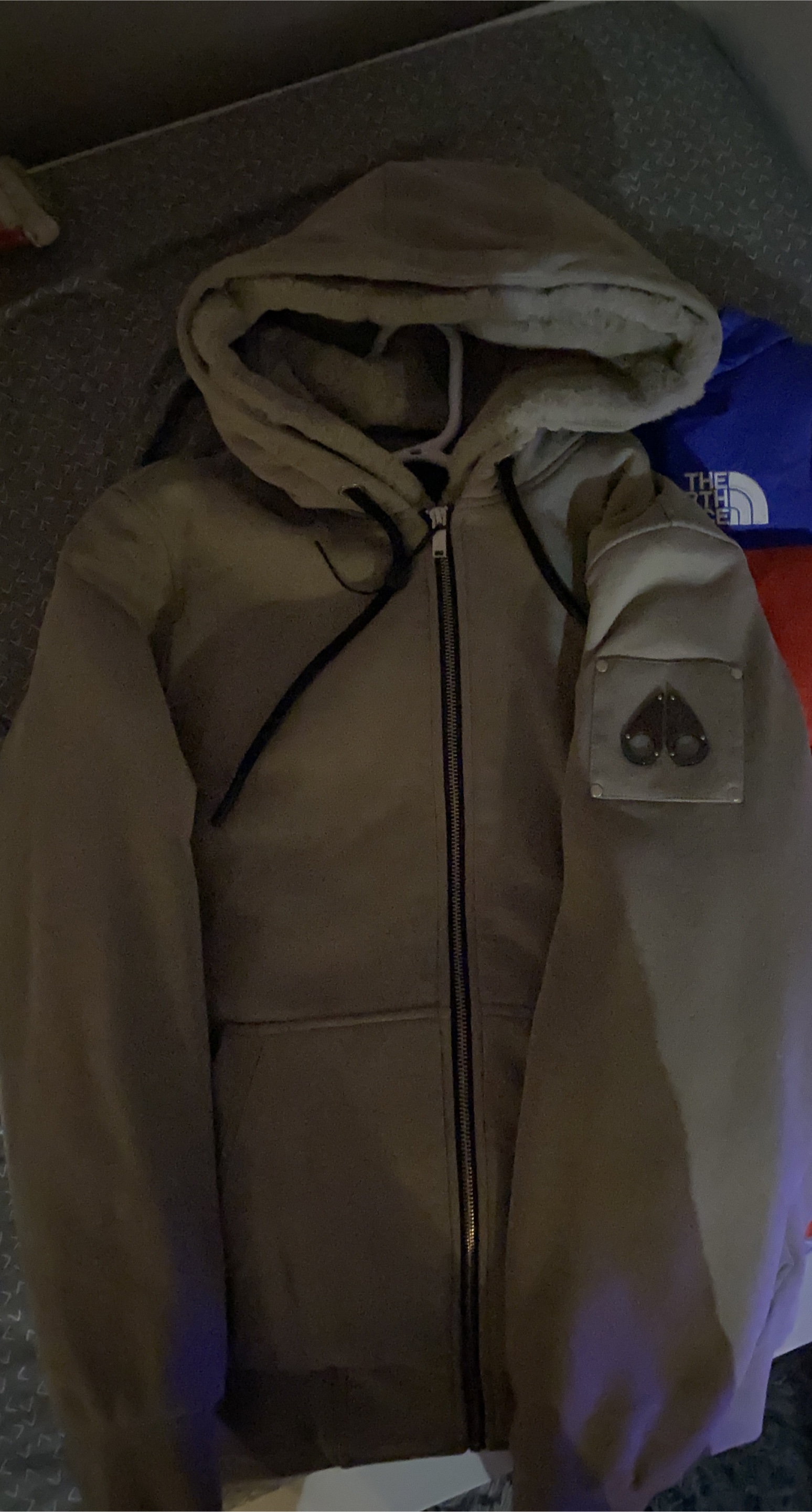 Moose Knuckles Beige Hoodie thumbnail