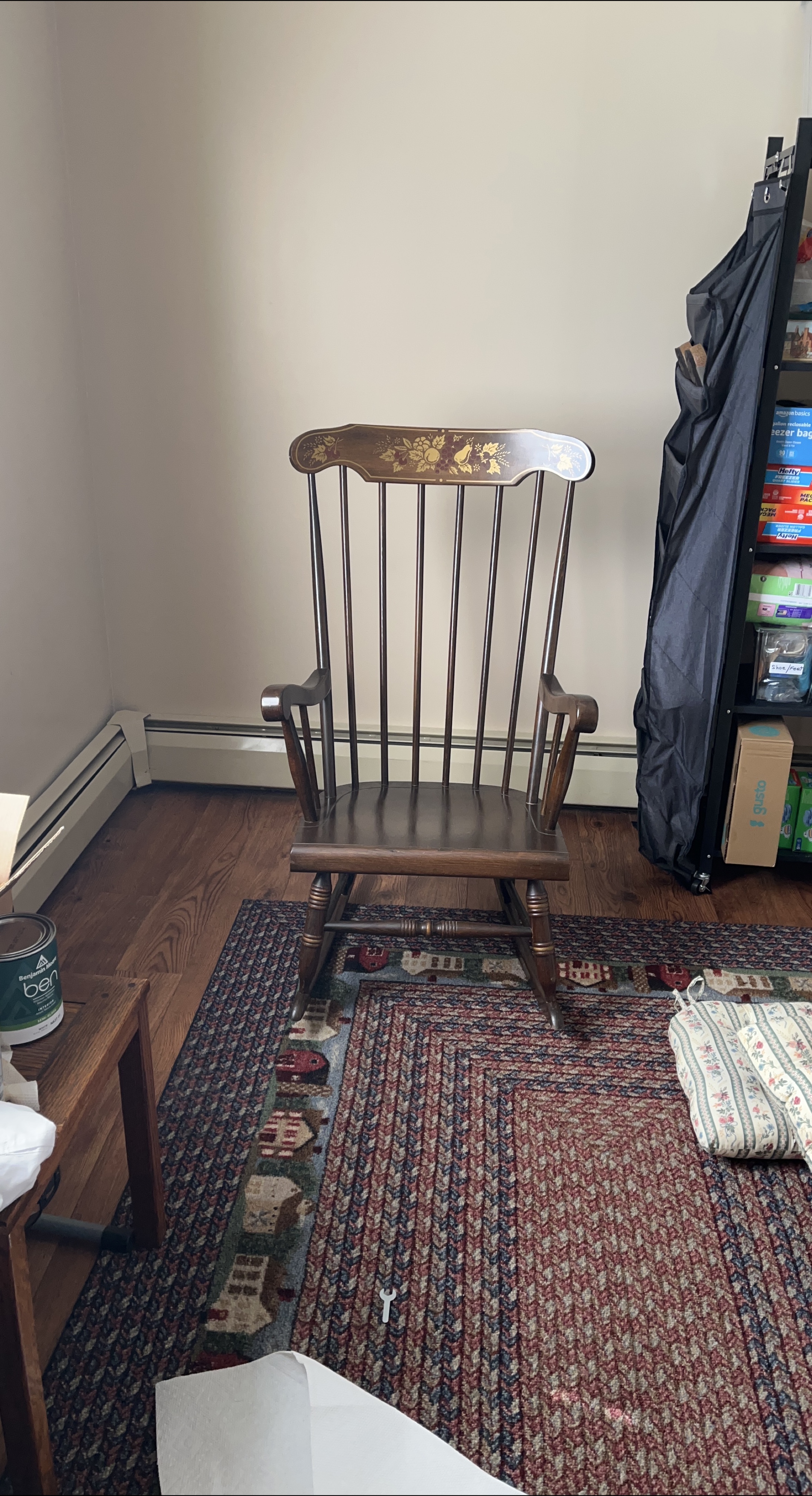 Vintage Wooden Rocking Chair thumbnail