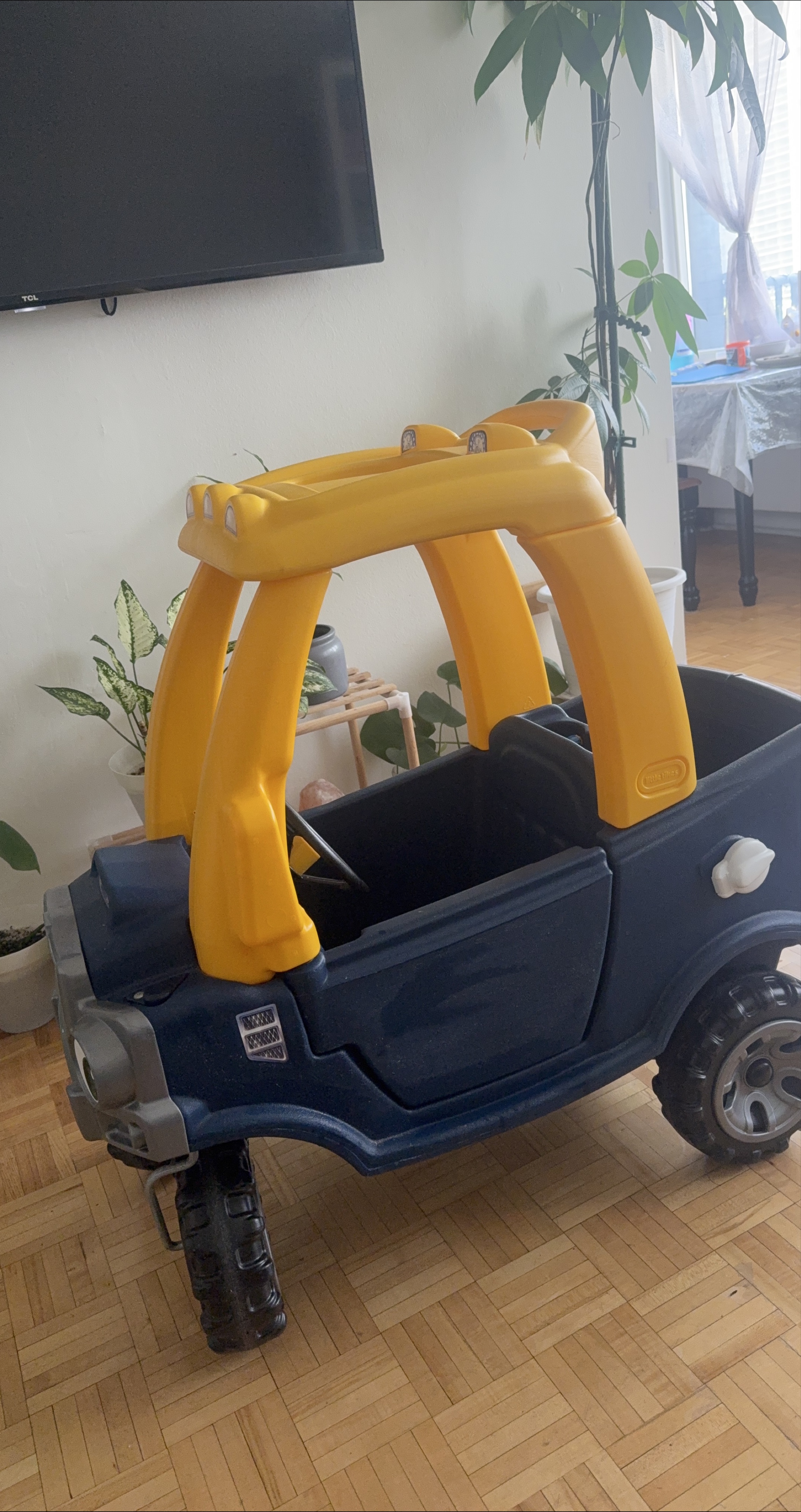 Little Tikes Cozy Truck - Blue & Yellow Ride-On
