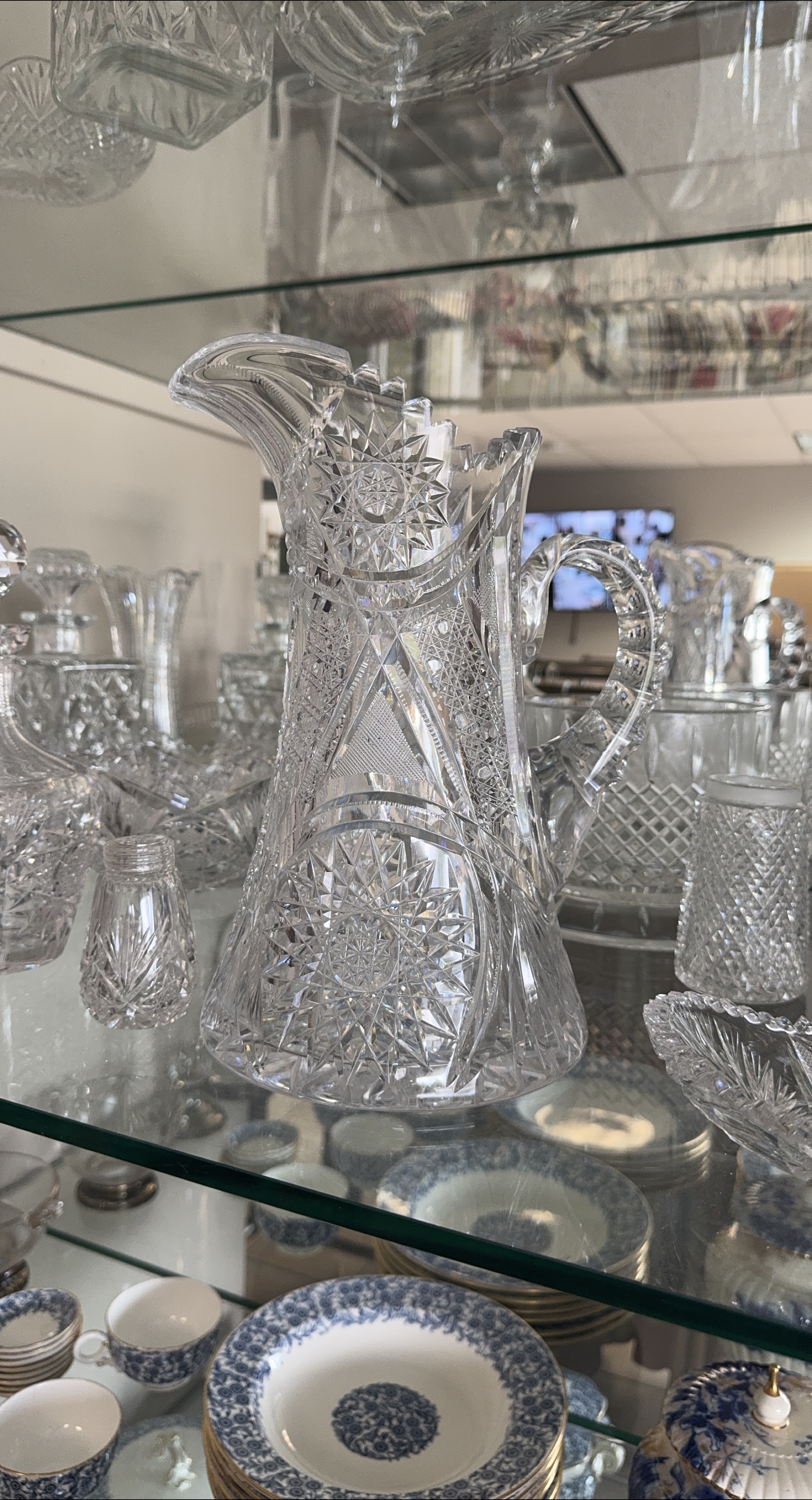 Crystal water pitcher thumbnail