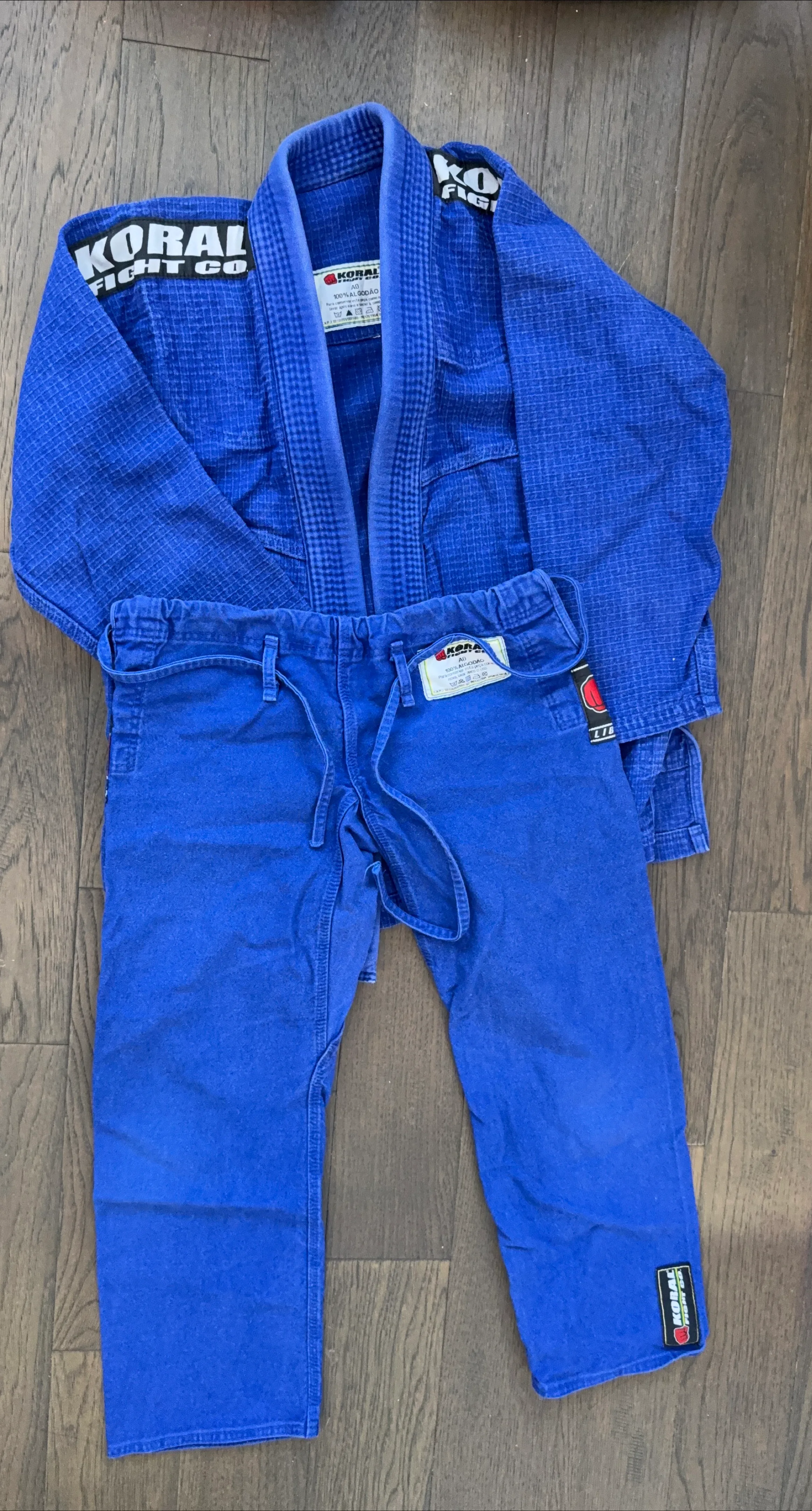 🇨🇦🍁 Koral Fight Co. Blue Jiu-Jitsu Gi