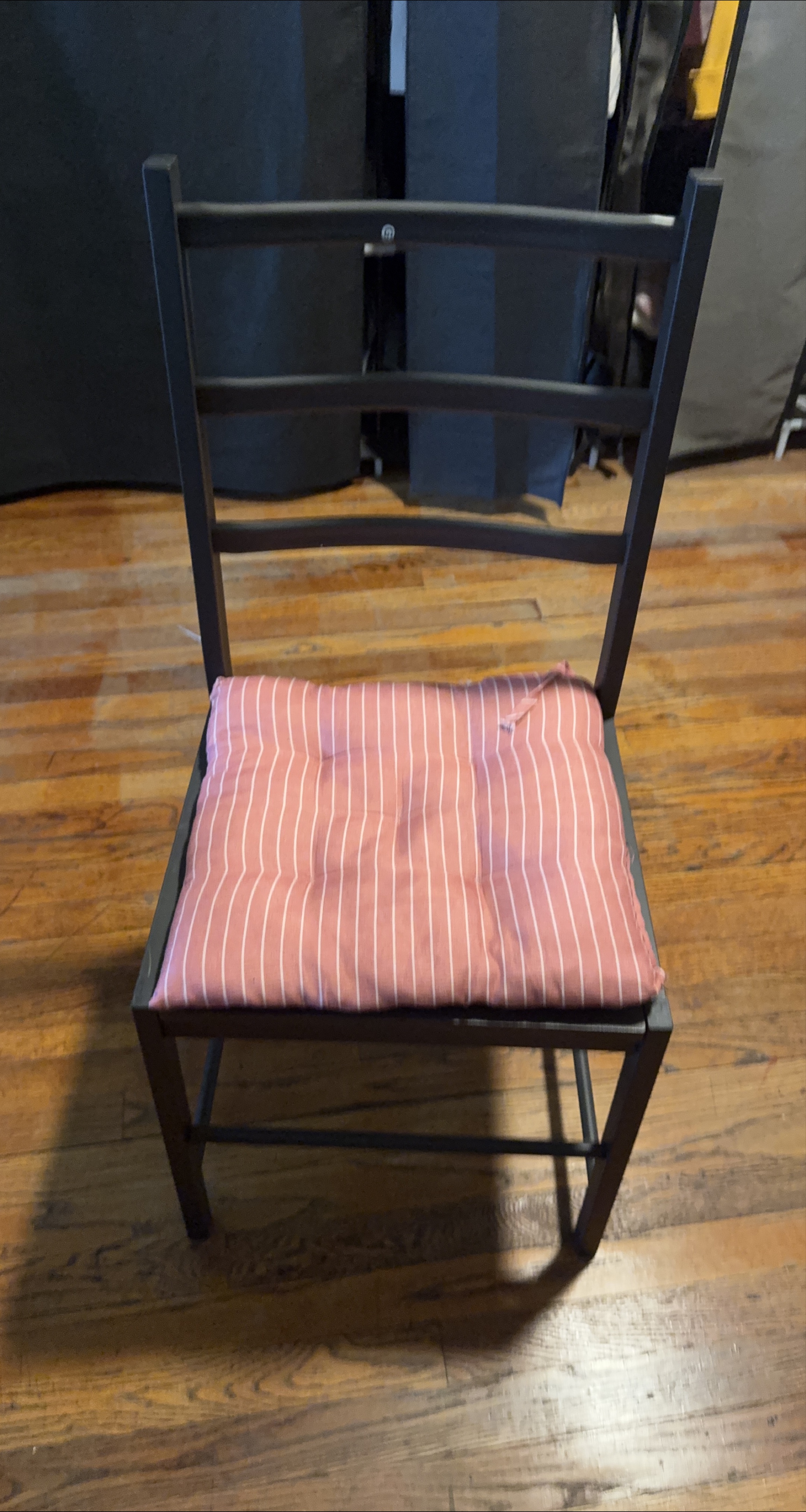 set of 4 Black Metal Chair thumbnail