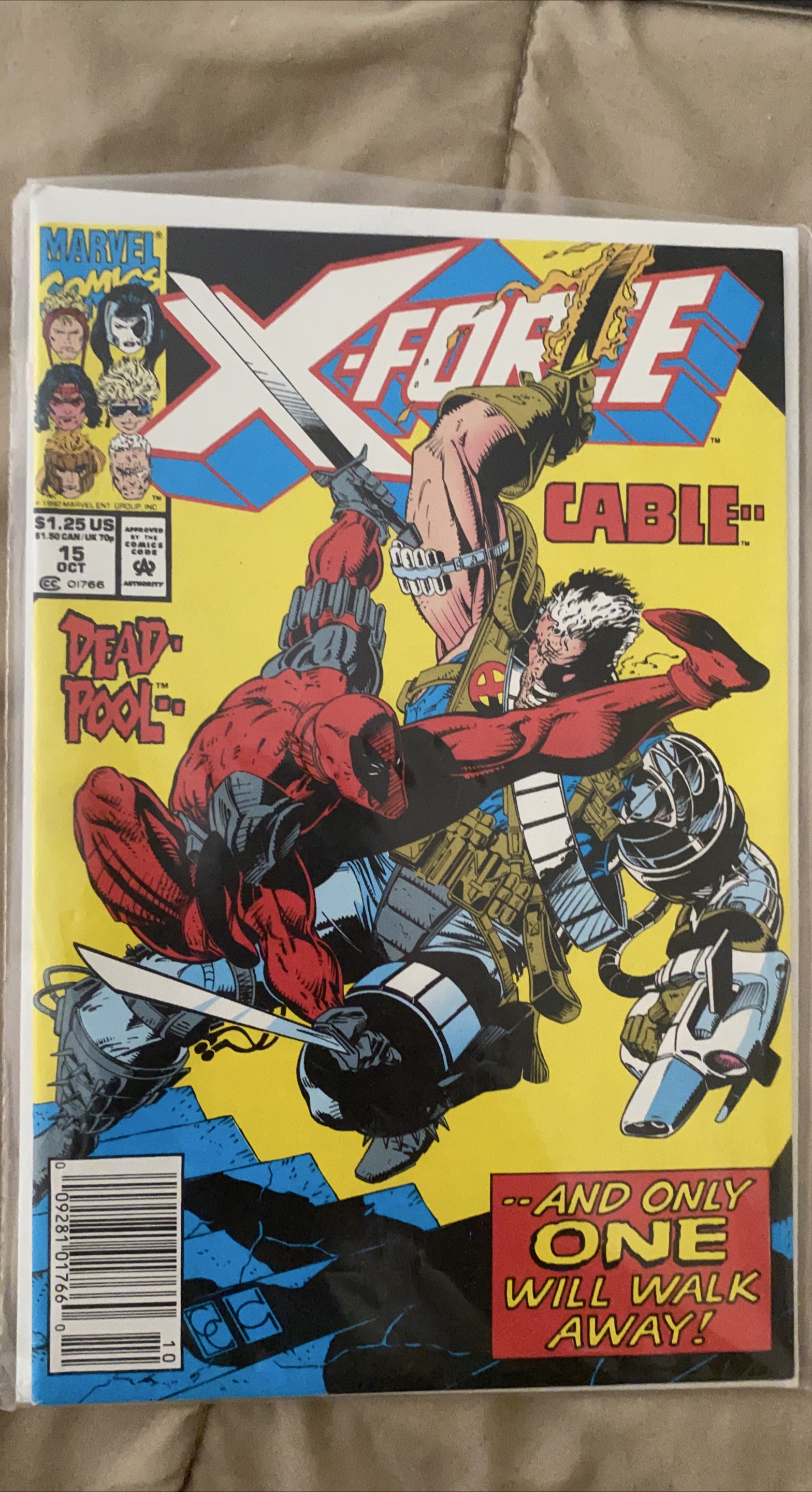 X-Force Cable Comic Book (Marvel, 1990) thumbnail