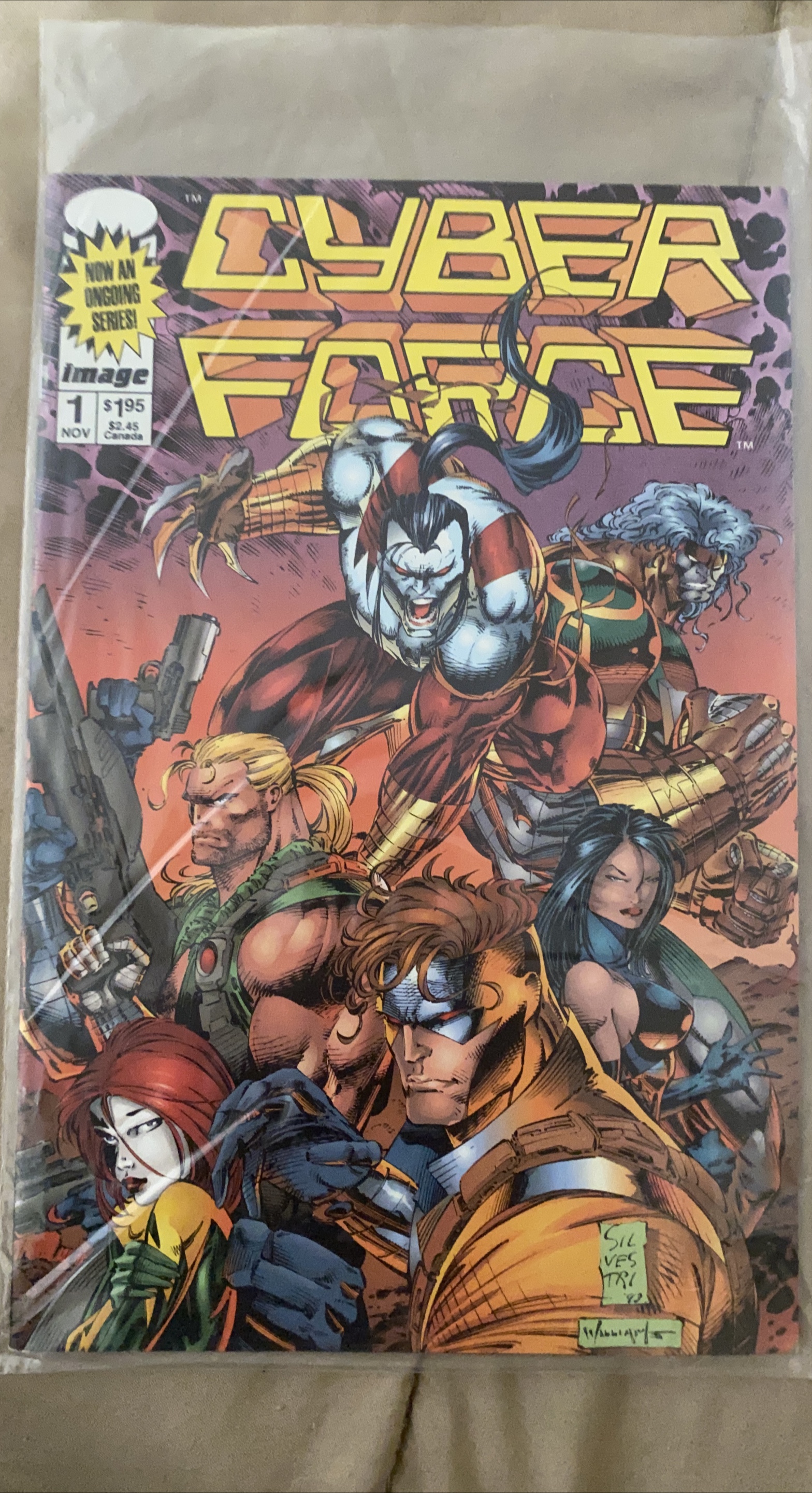 Cyber Force #1 Comic Book - Image Comics thumbnail