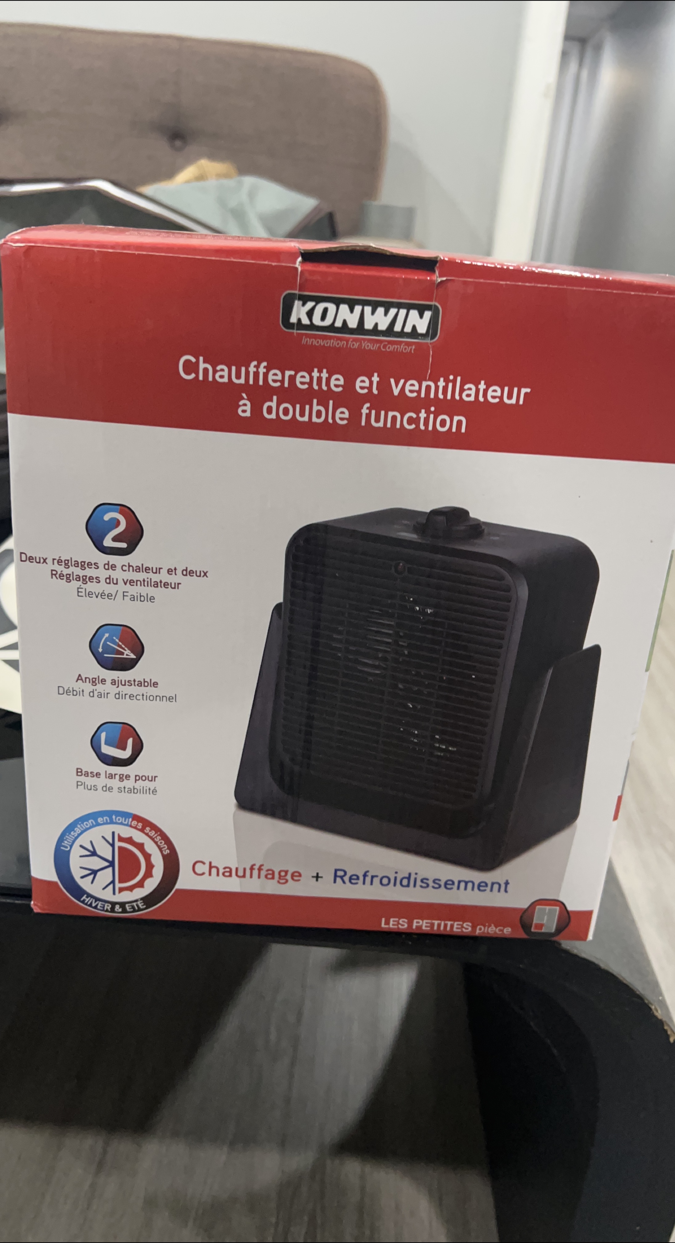KONWIN Chaufferette et Ventilateur thumbnail
