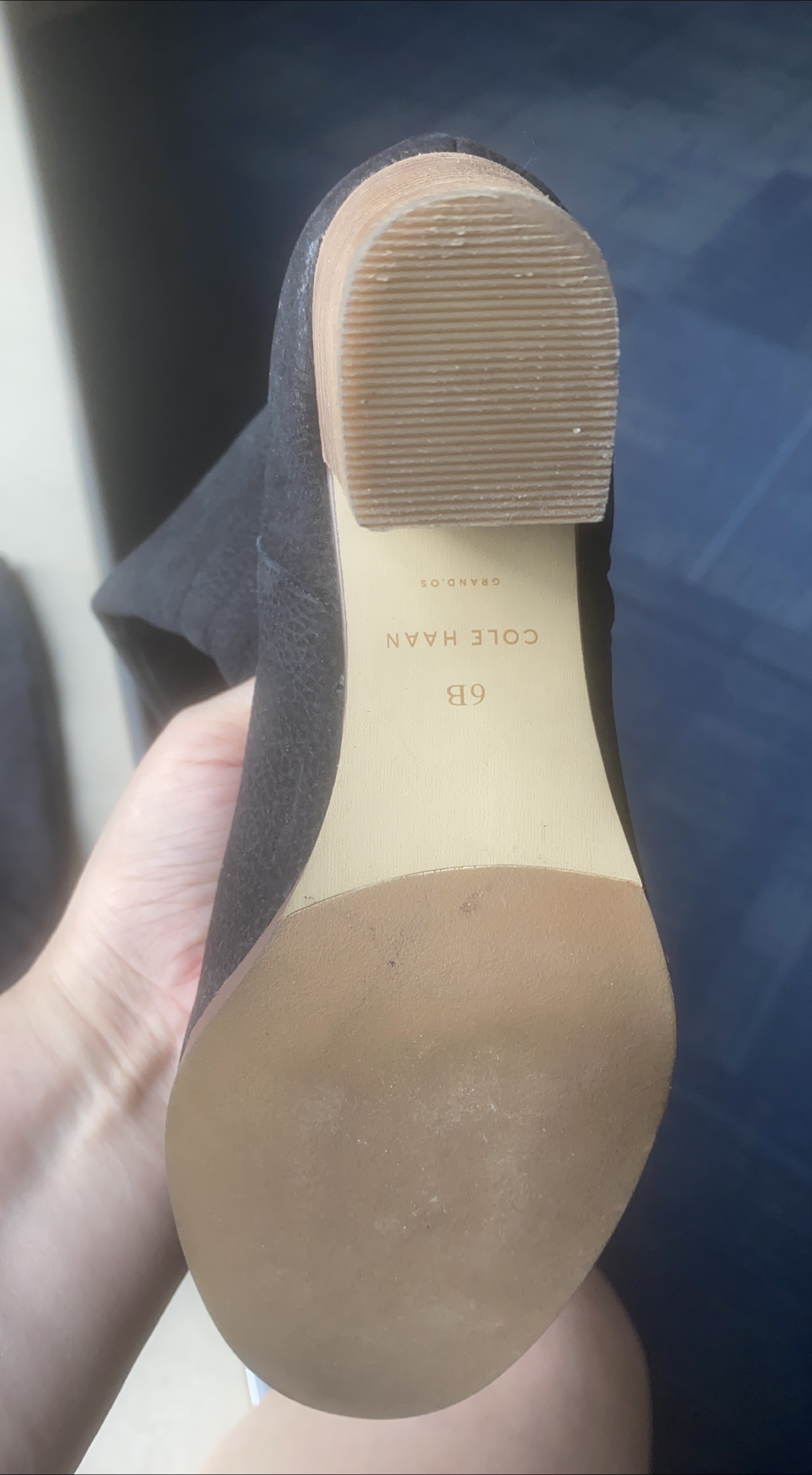 Cole Haan Grand OS Black Boots - Size 6B thumbnail