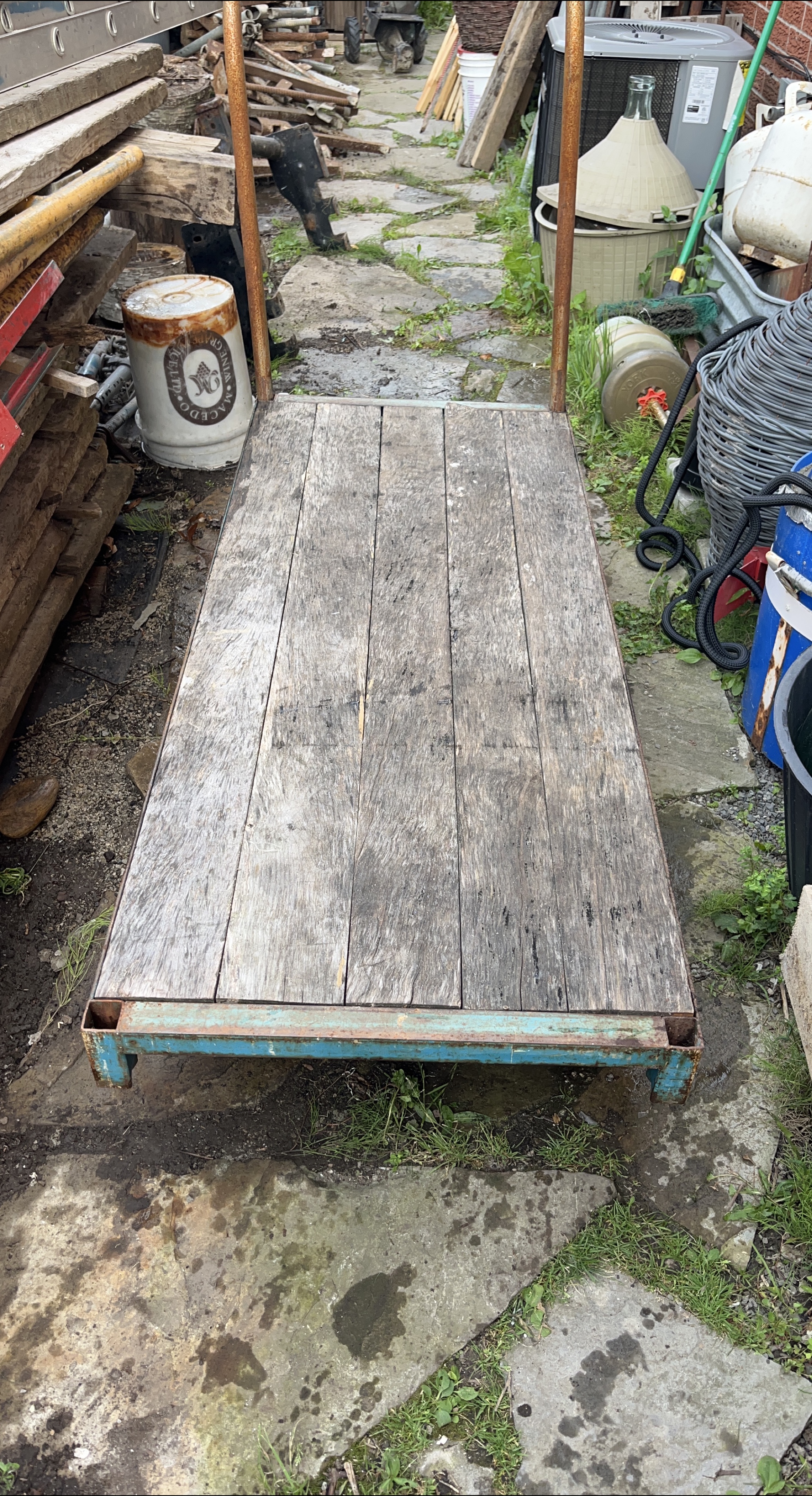 Wooden Platform Cart thumbnail