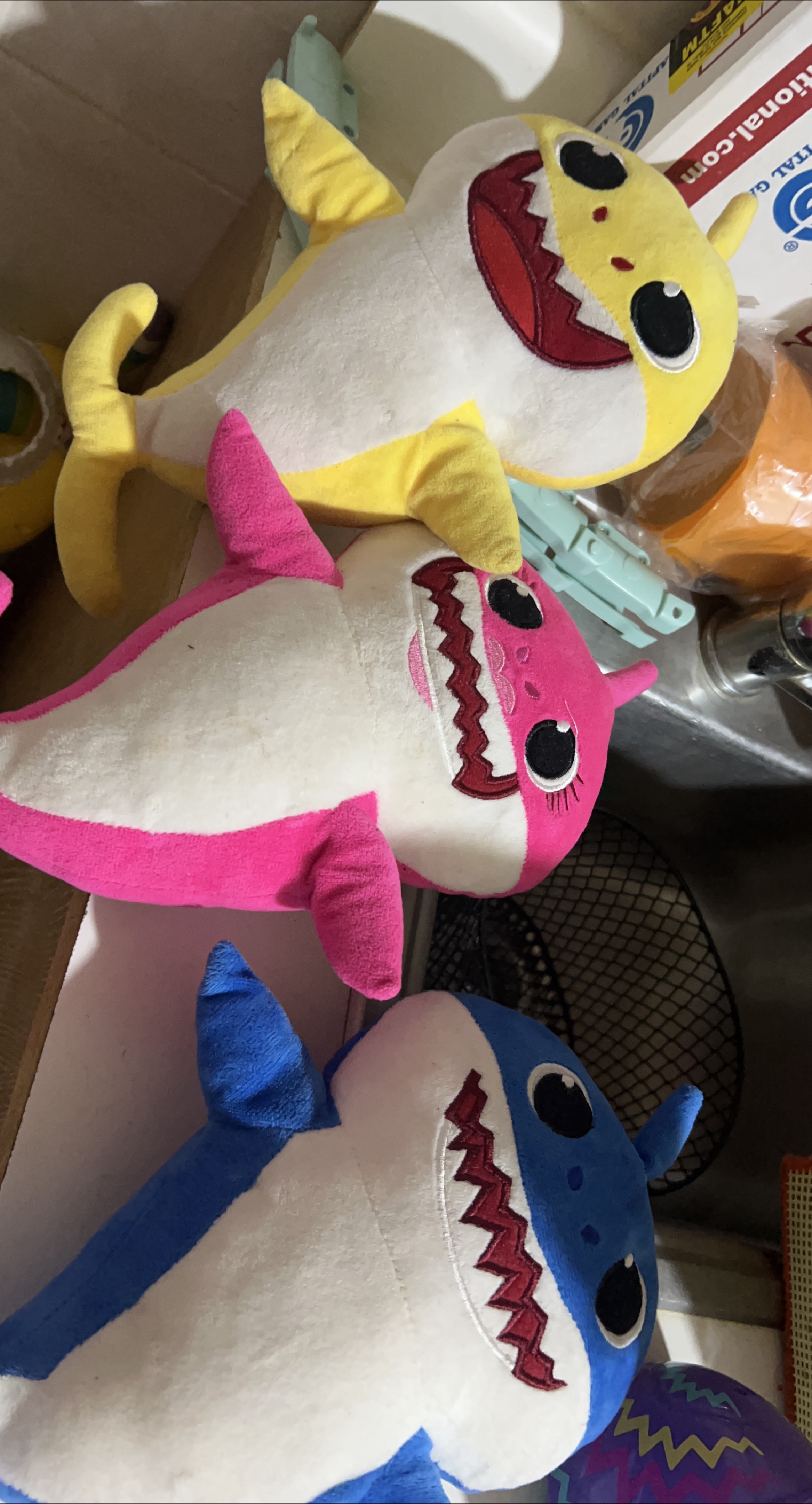 Baby Shark Plush Toys - Set of 3 thumbnail