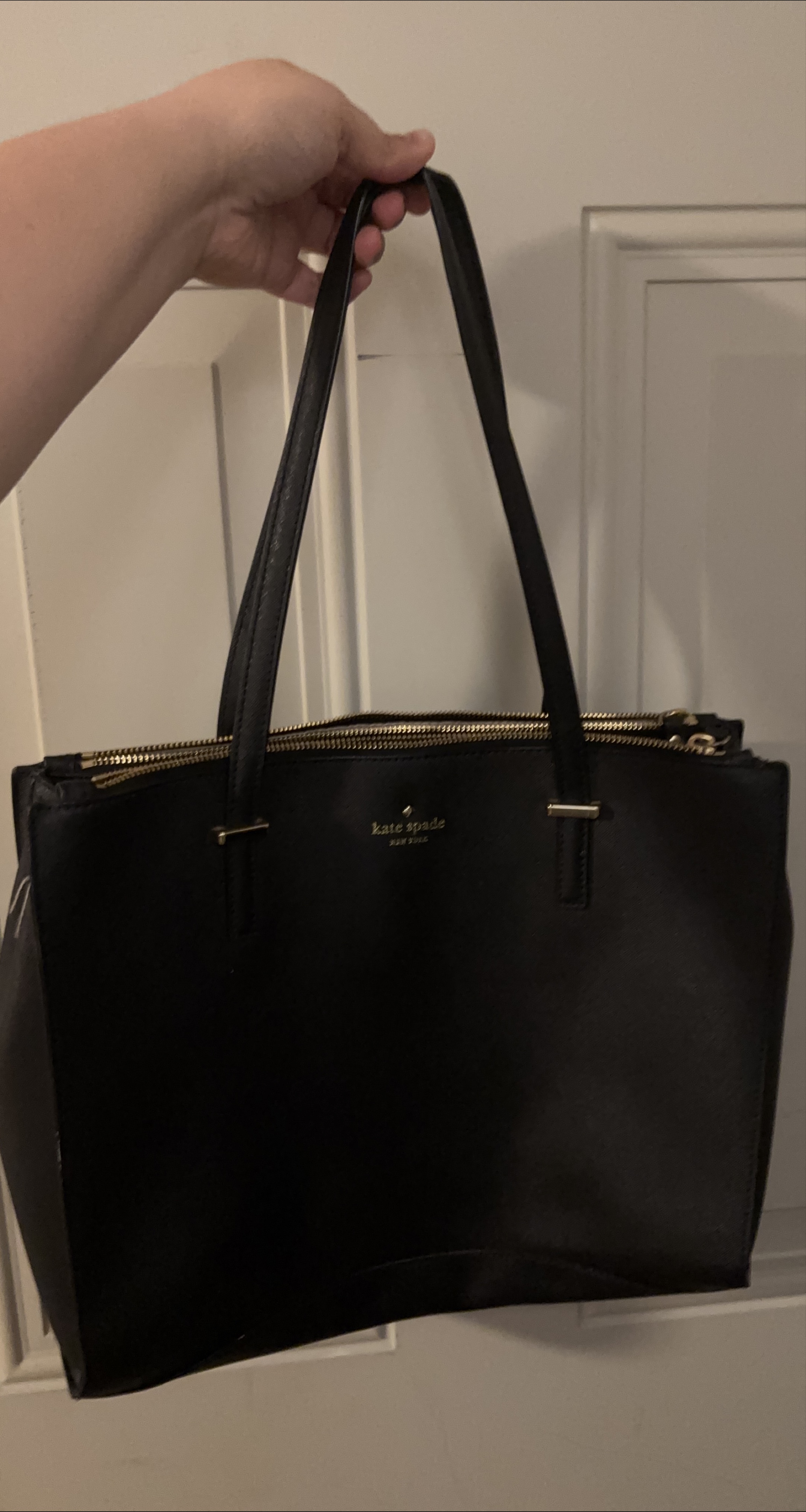 Kate Spade Black Tote Bag