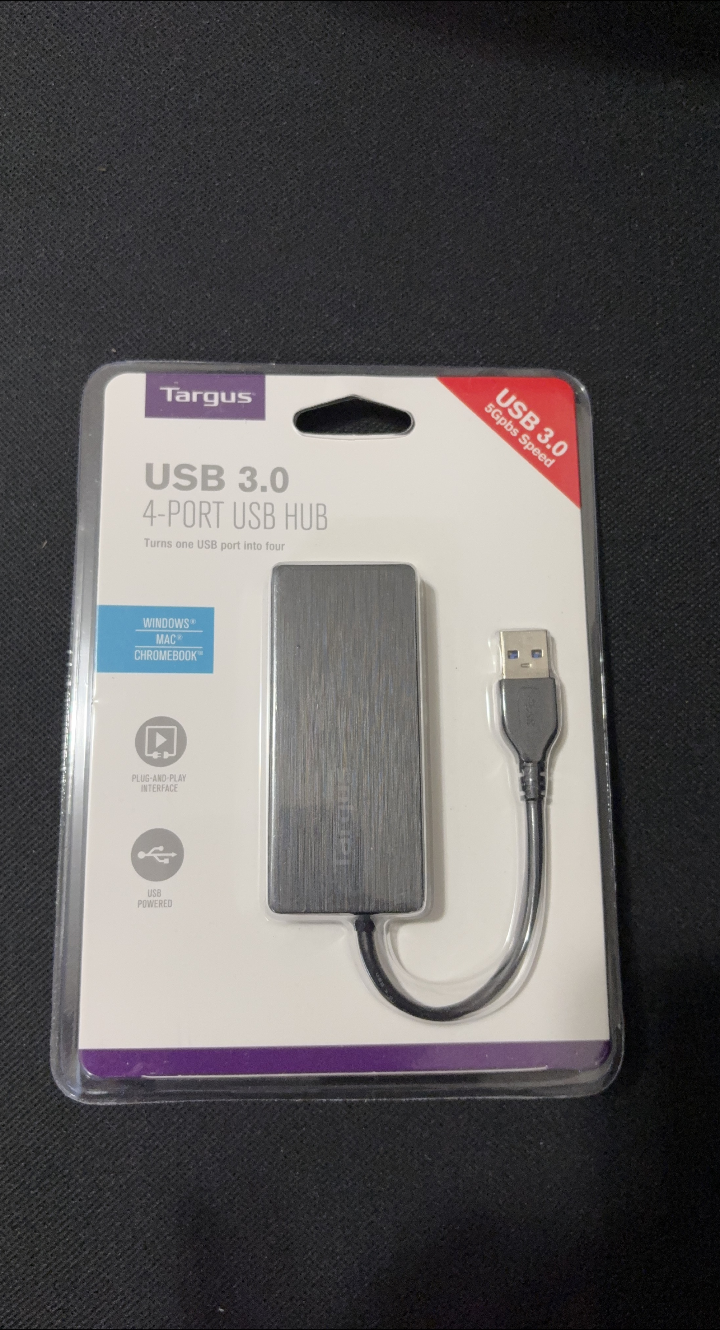 New Targus USB 3.0 4-Port USB Hub thumbnail