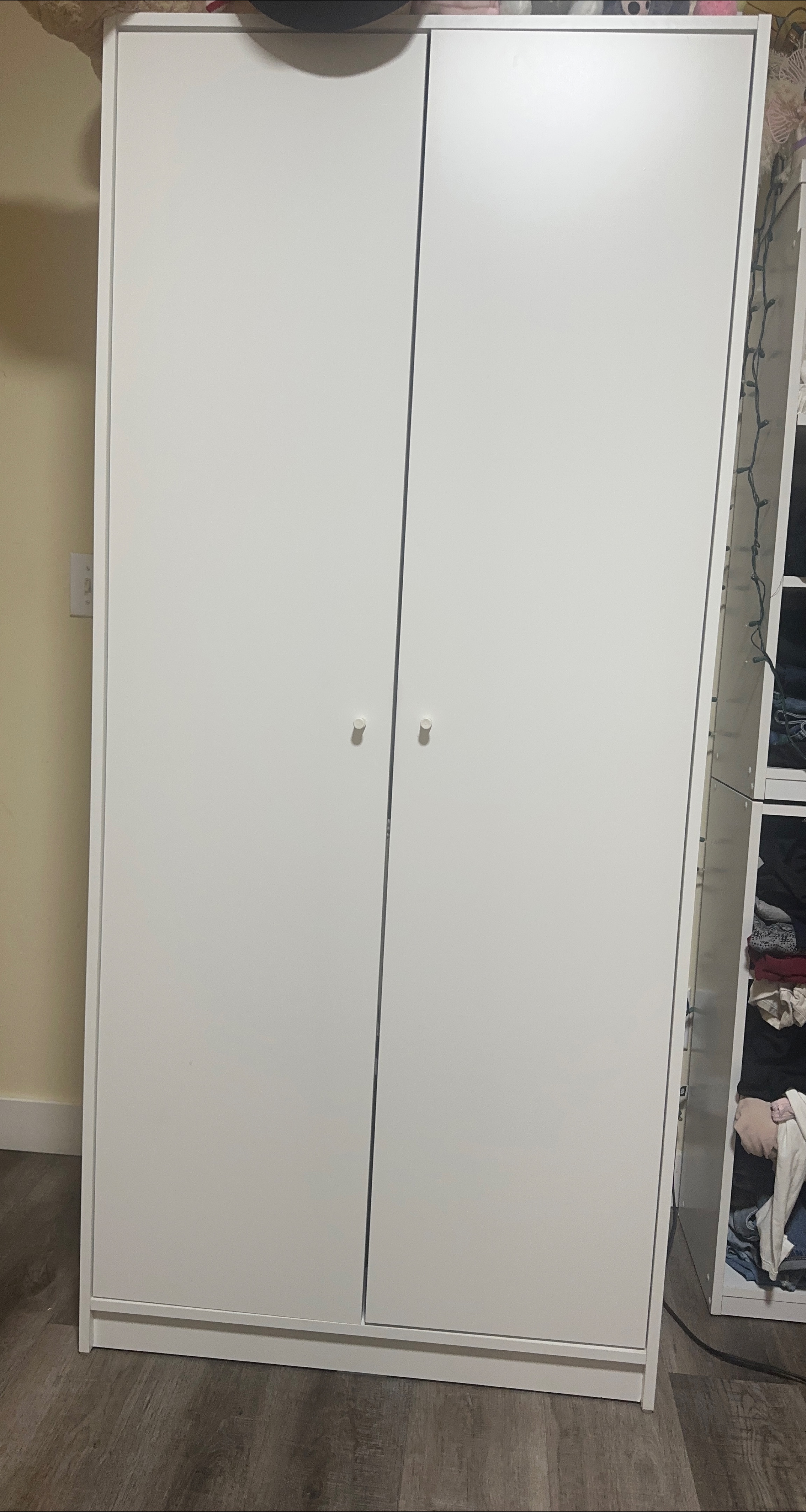 White Wardrobe Cabinet