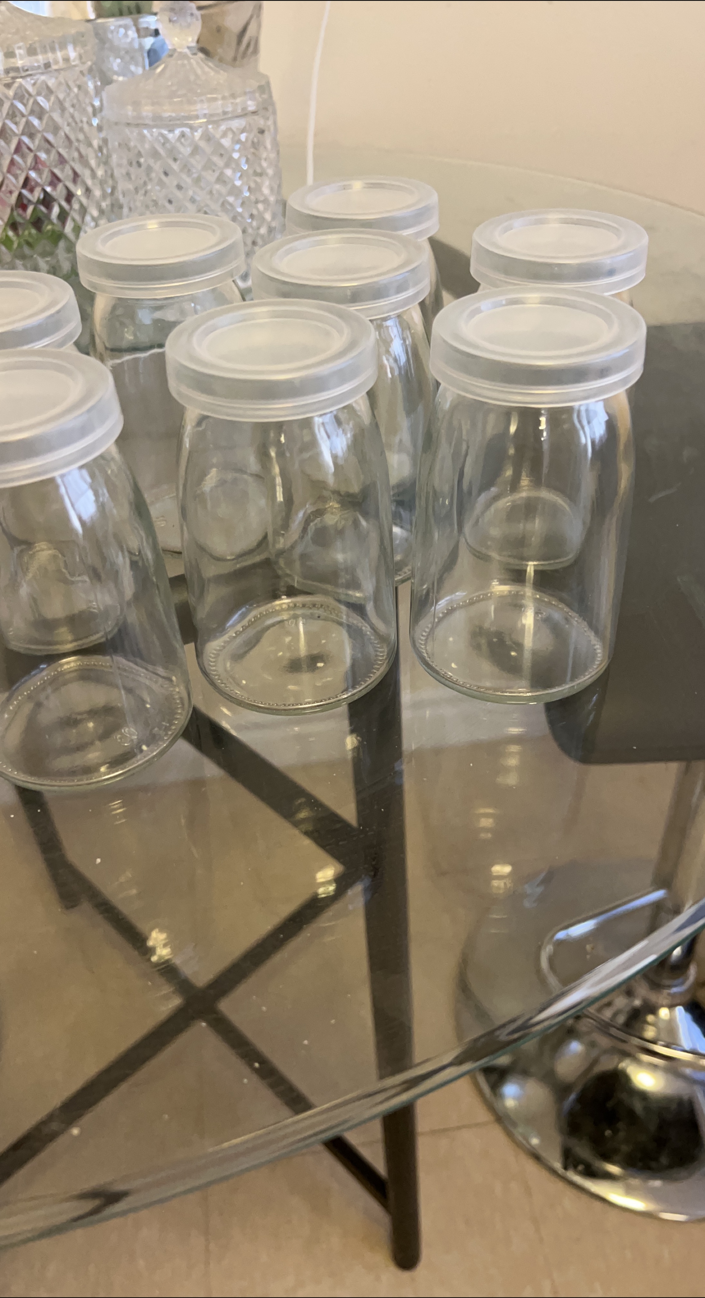 Glass Jars with Lids