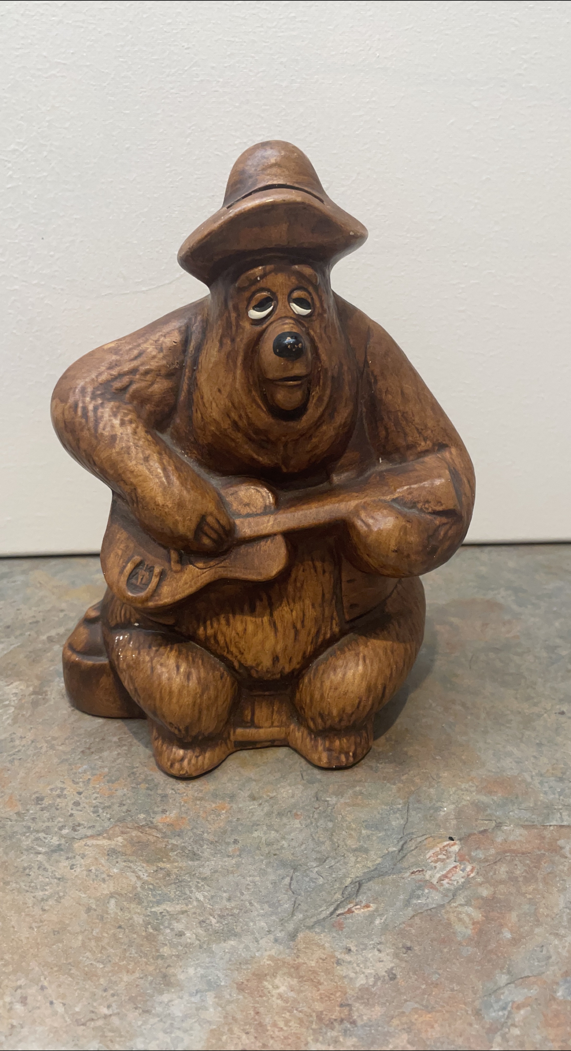 Disney Country Bear Jamboree Big Al Ceramic Coin Bank thumbnail
