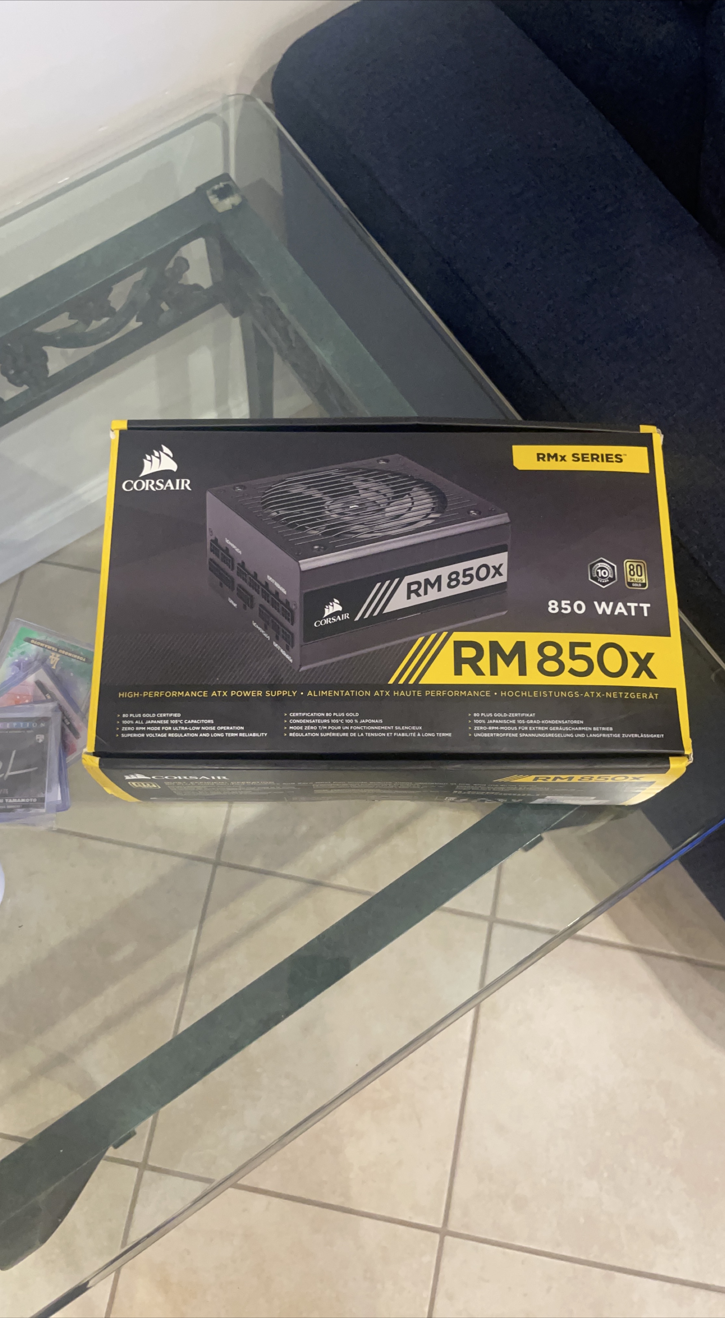 Corsair RM850x 850 Watt Power Supply thumbnail