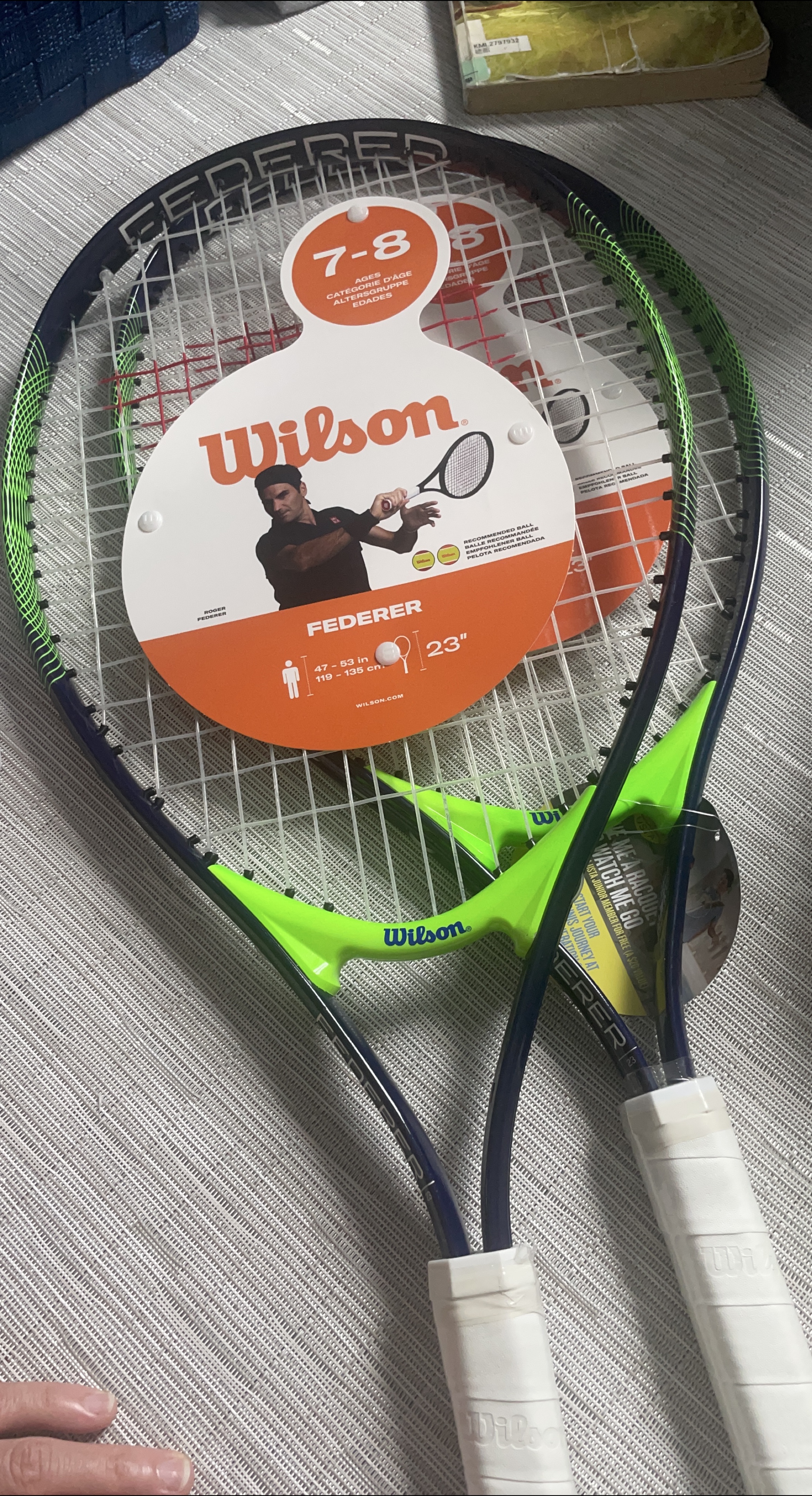 Wilson Federer 23" Junior Tennis Racquet - New thumbnail