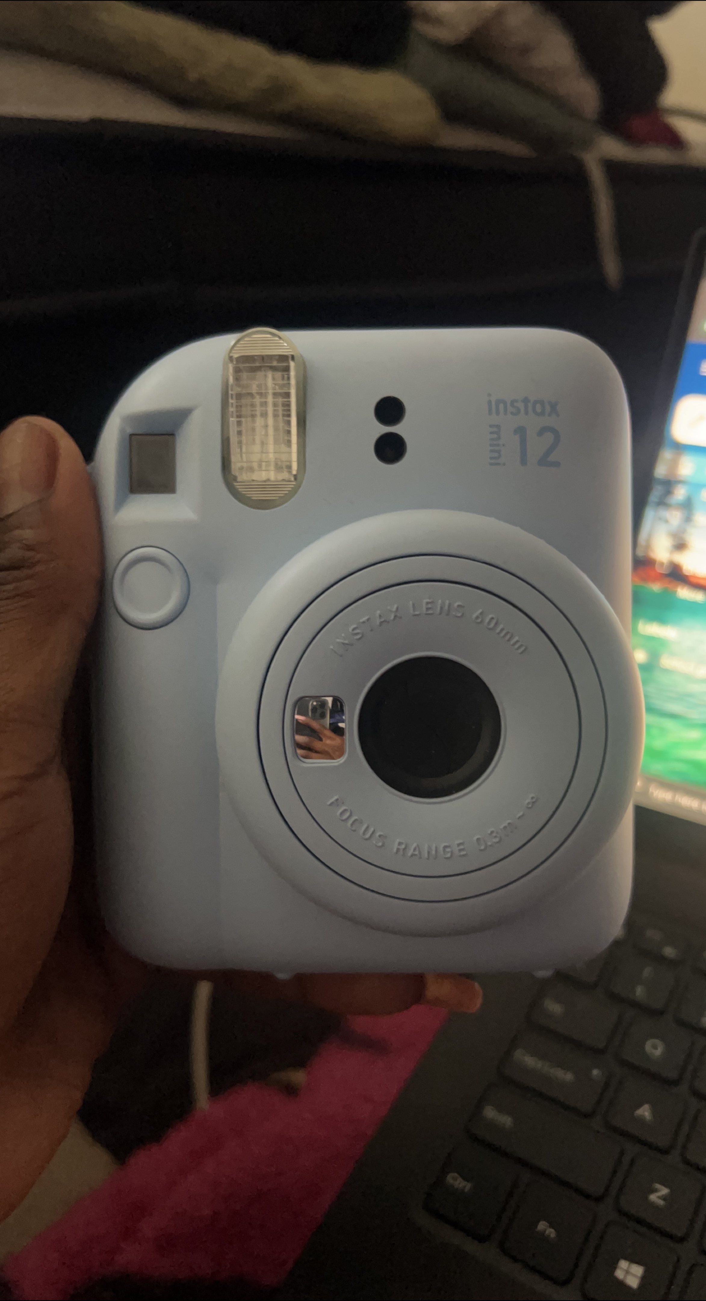 Fujifilm Instax Mini 12 Instant Camera - Pastel Blue thumbnail