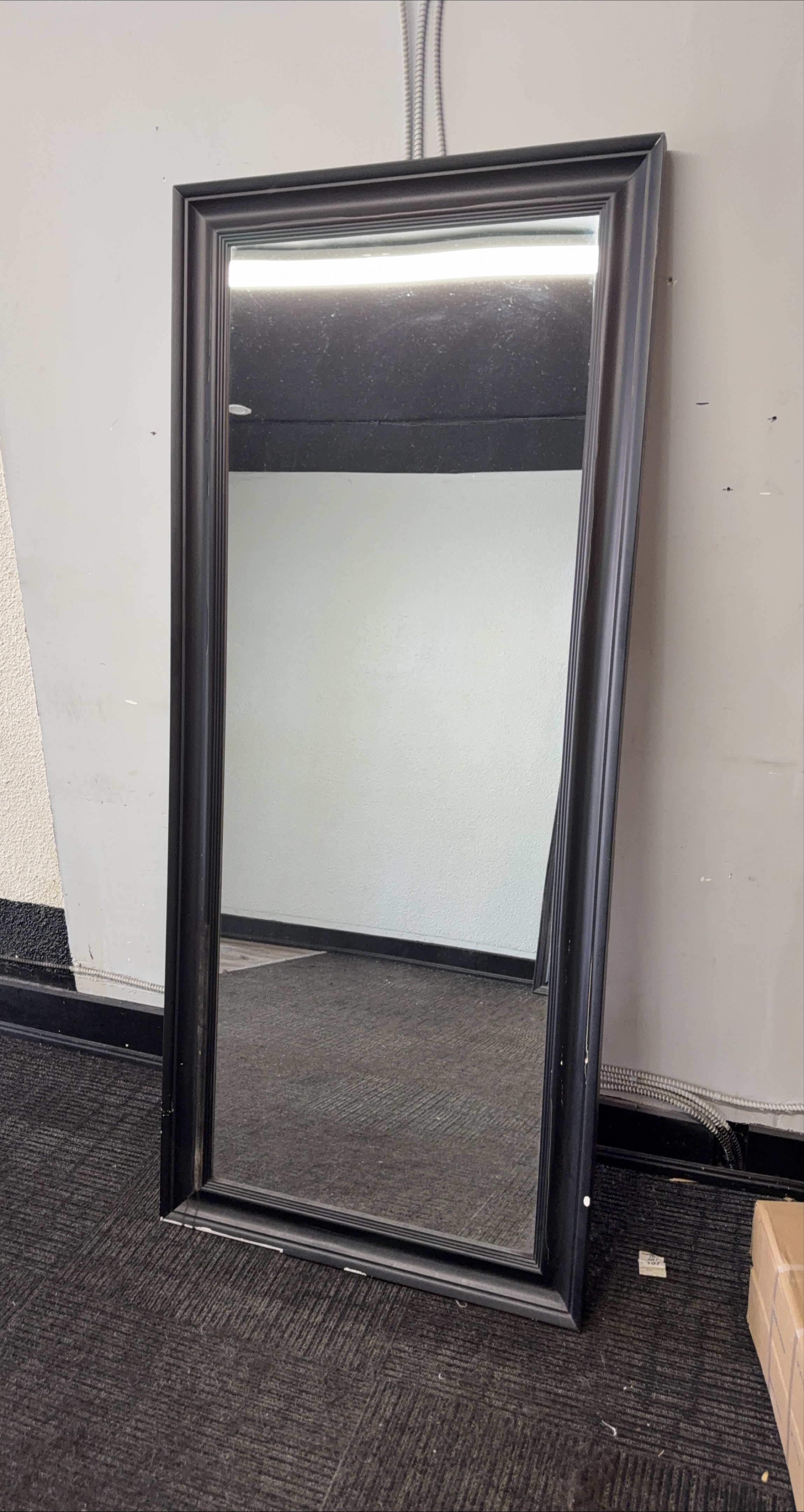 Black Framed Mirror thumbnail