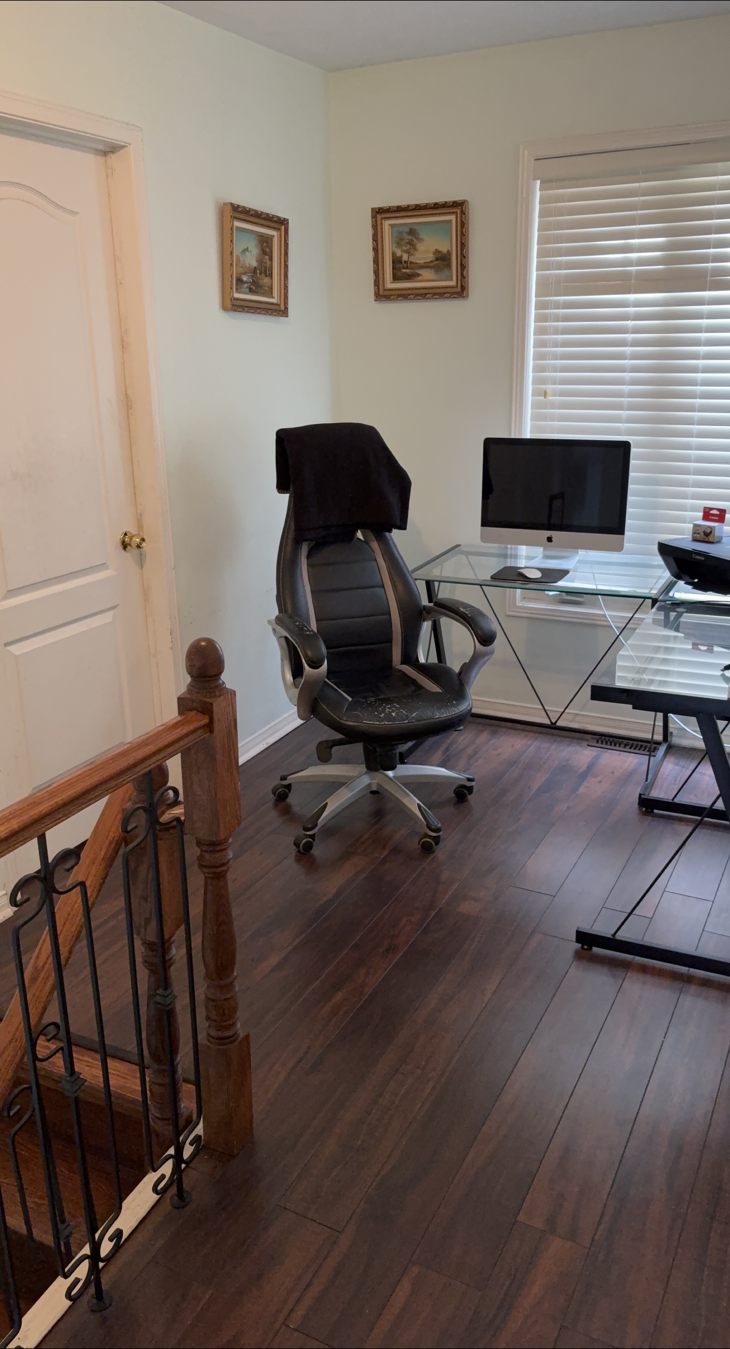 Used Black & Silver Gaming Chair thumbnail