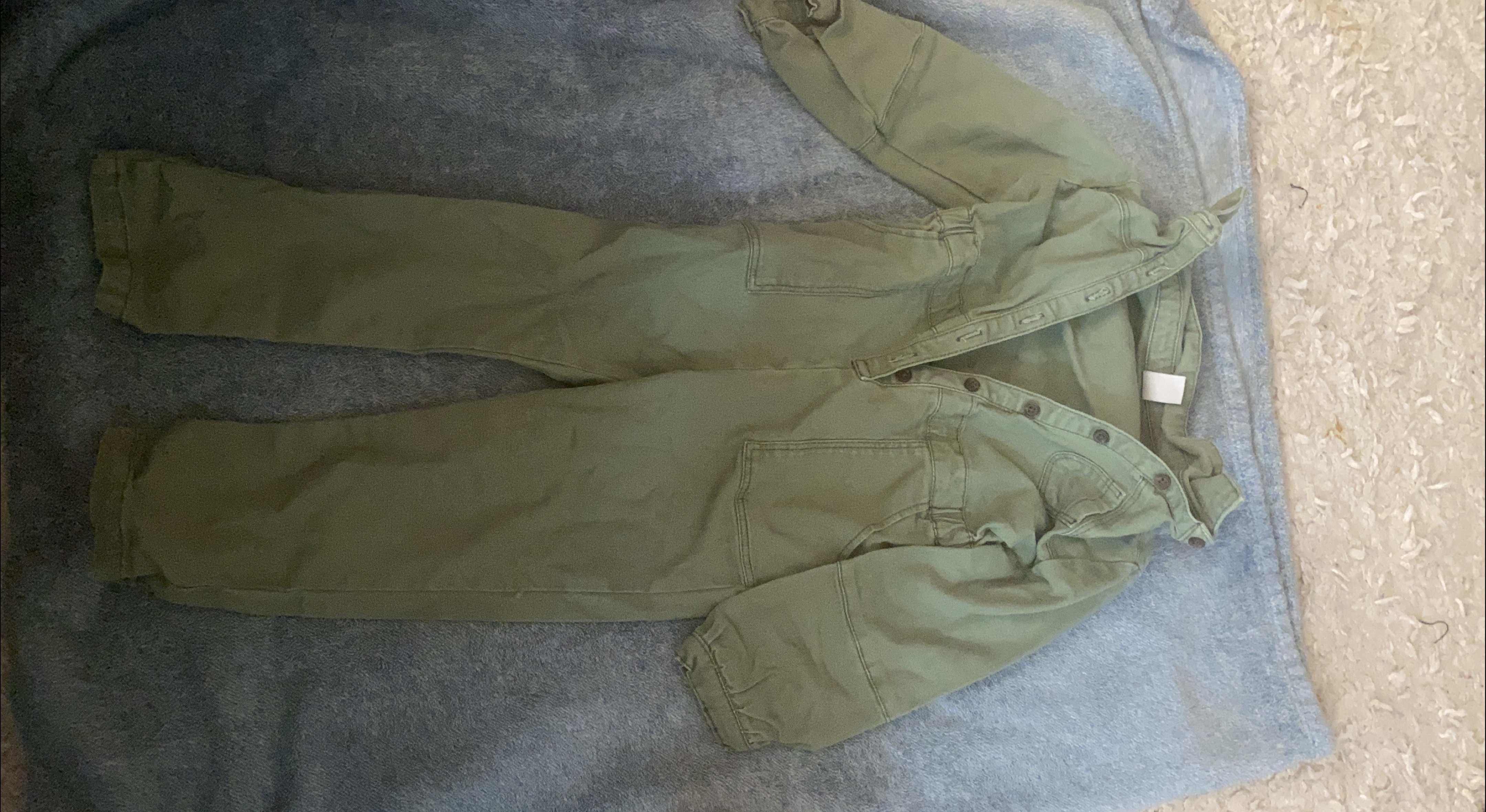 Green Kids' Overalls thumbnail