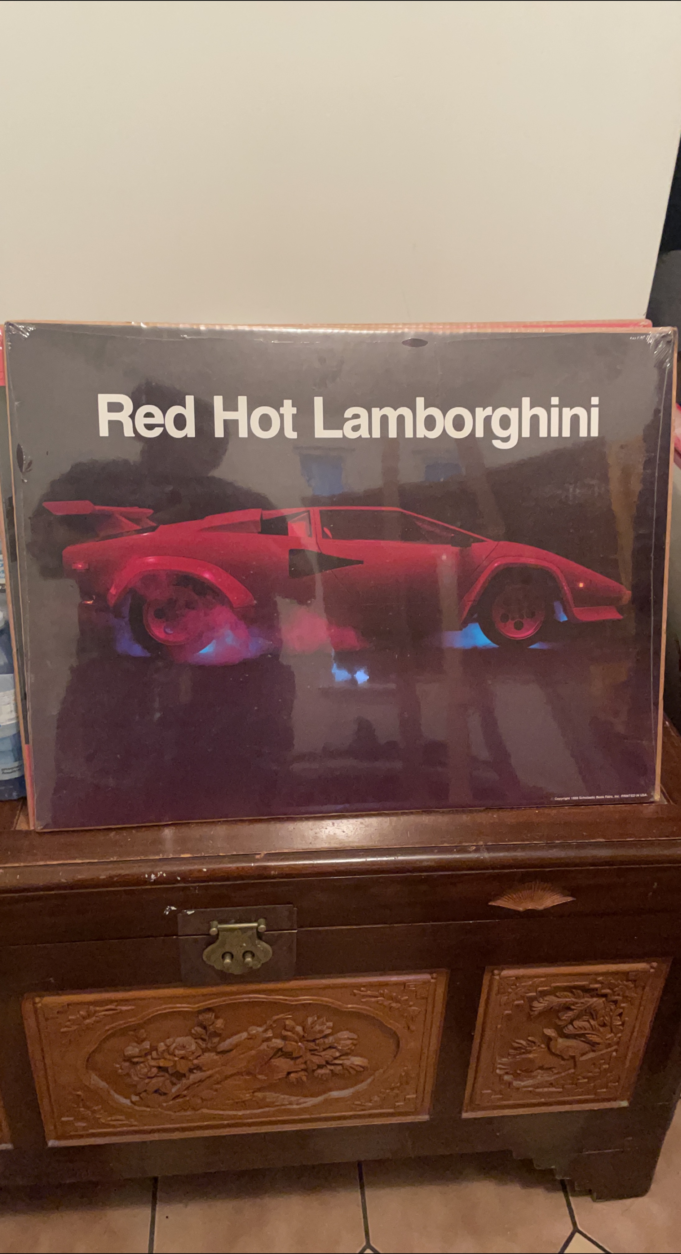 Red Hot Lamborghini Poster thumbnail