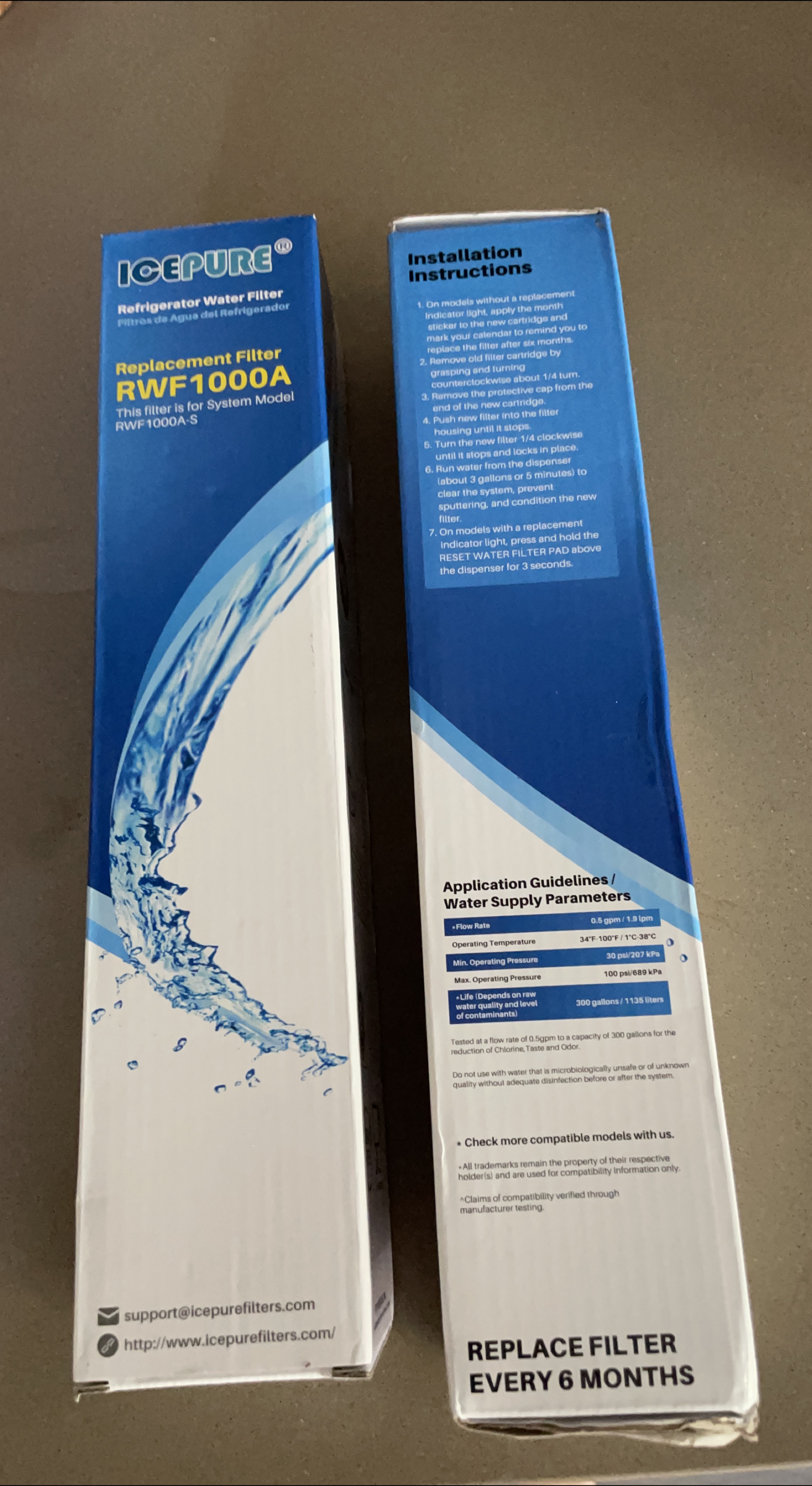 ICEPURE RWF1000A Refrigerator Water Filter thumbnail