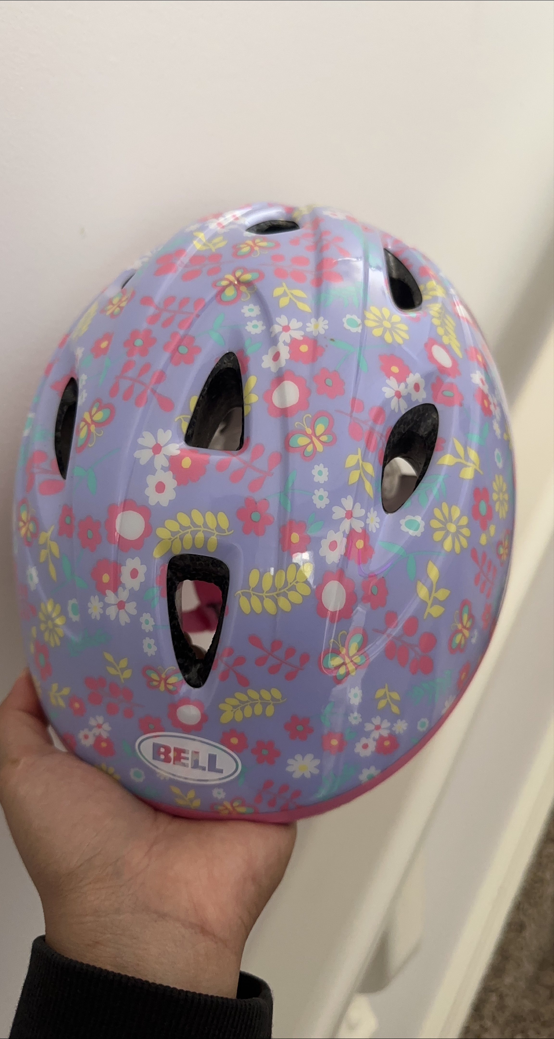 Bell Kids' Helmet - Floral Design thumbnail