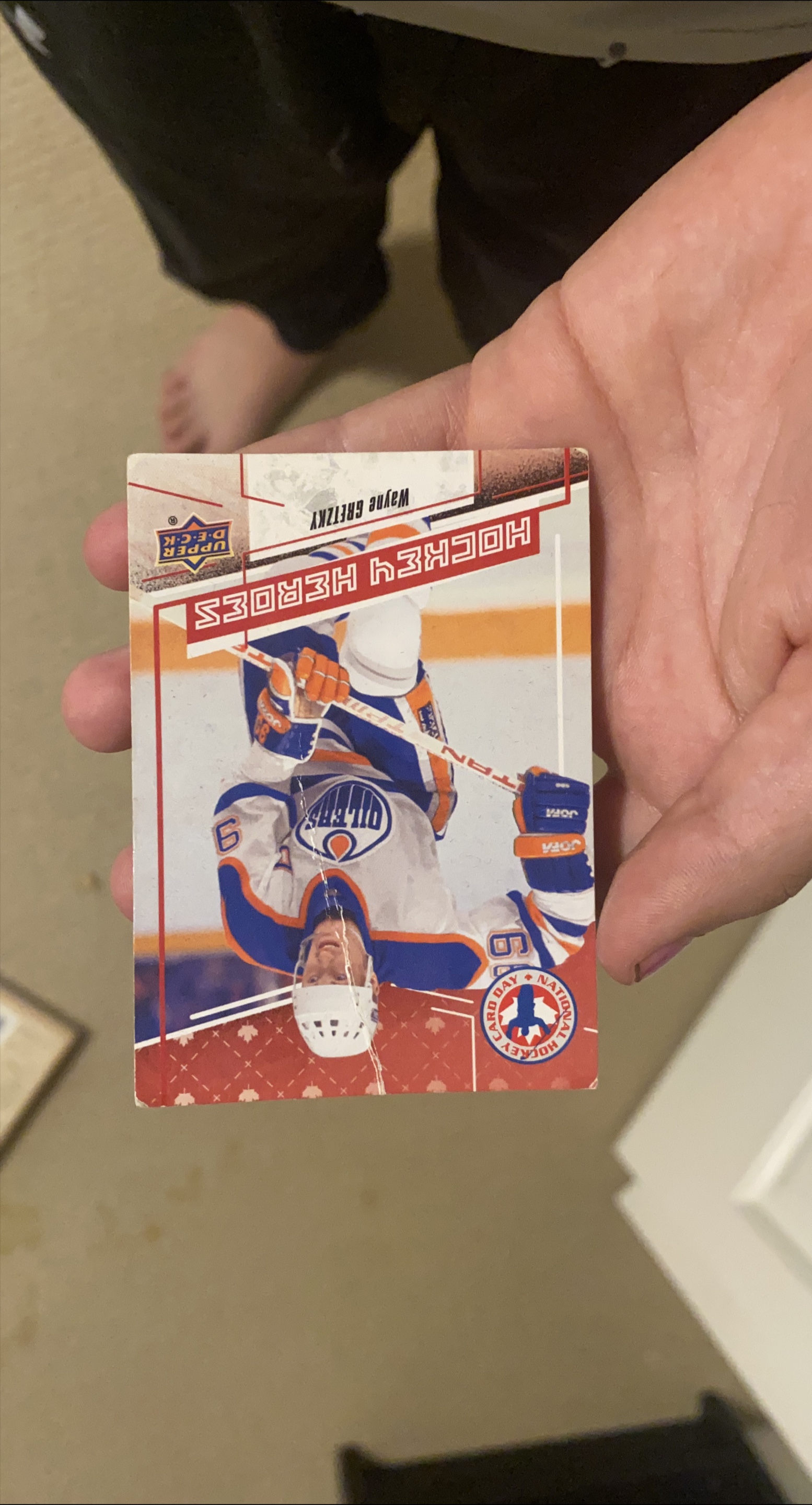 Wayne Gretzky Hockey Heroes Trading Card thumbnail