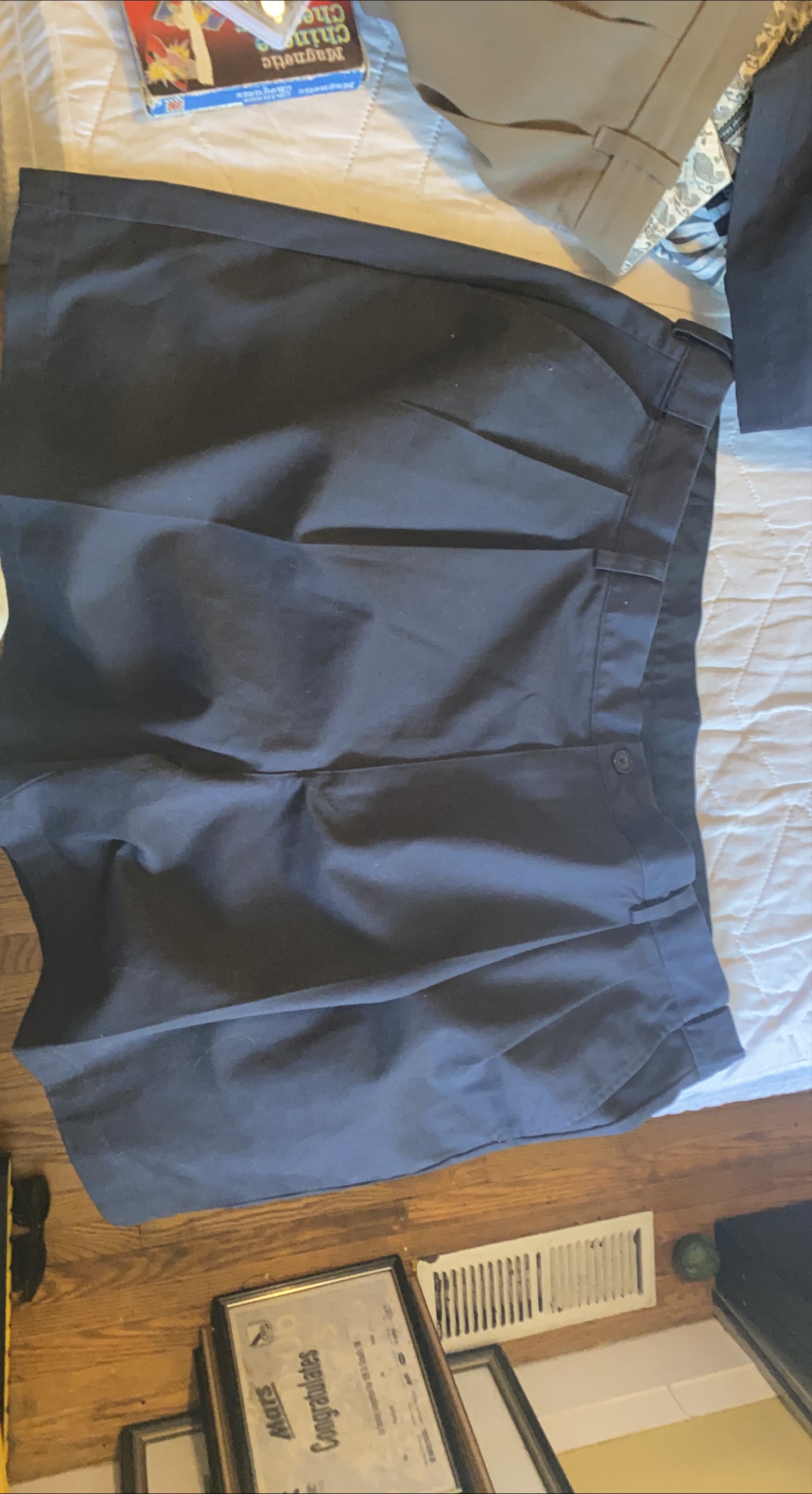 Men's LL Bean Navy Blue Shorts thumbnail