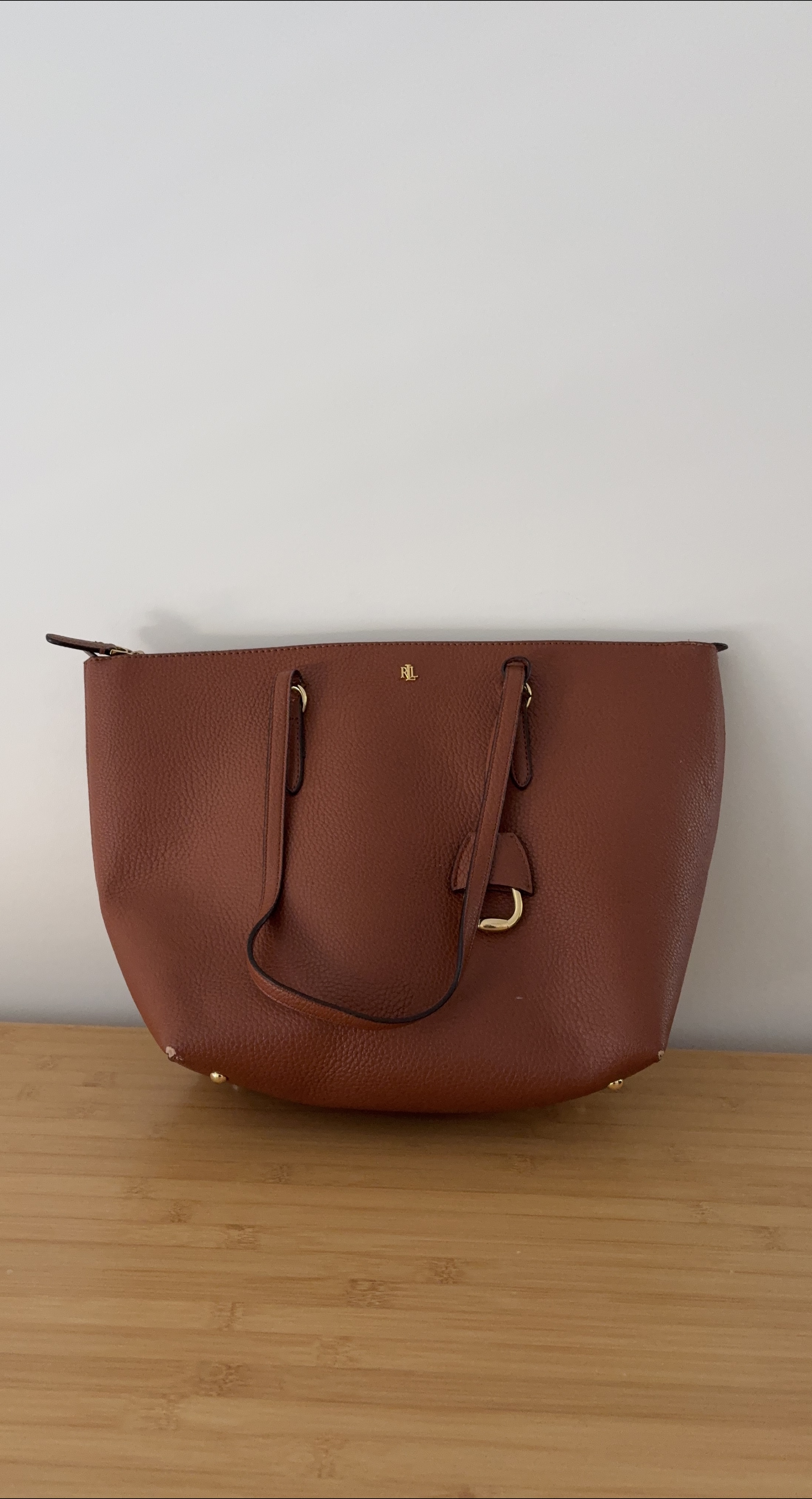 Ralph Lauren Brown Tote Bag thumbnail