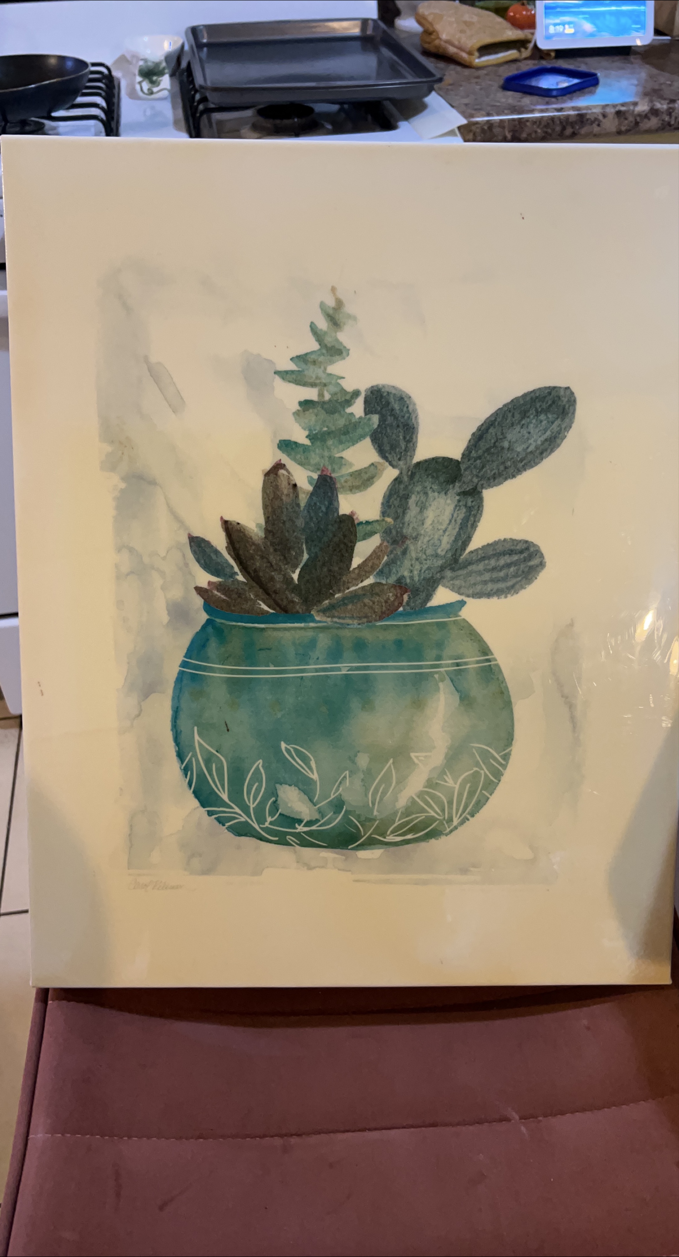 Framed Succulent Print thumbnail