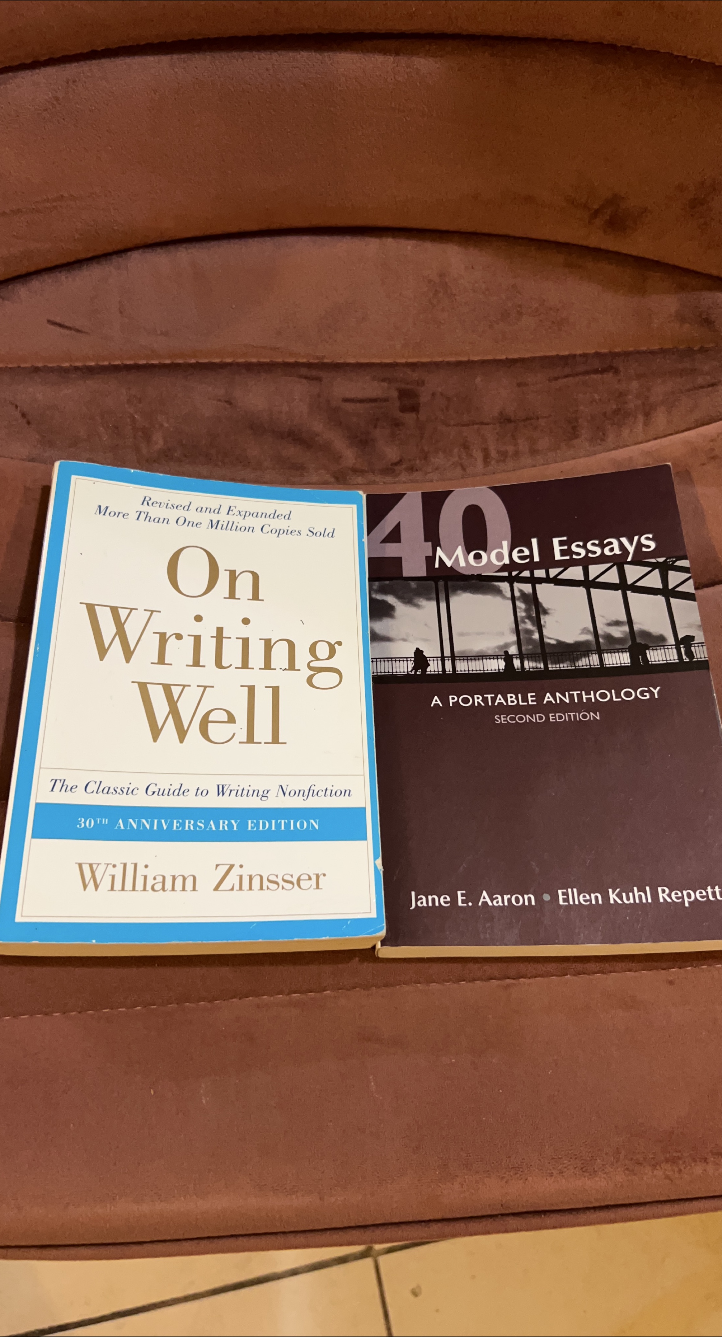 On Writing Well & 40 Model Essays Books thumbnail