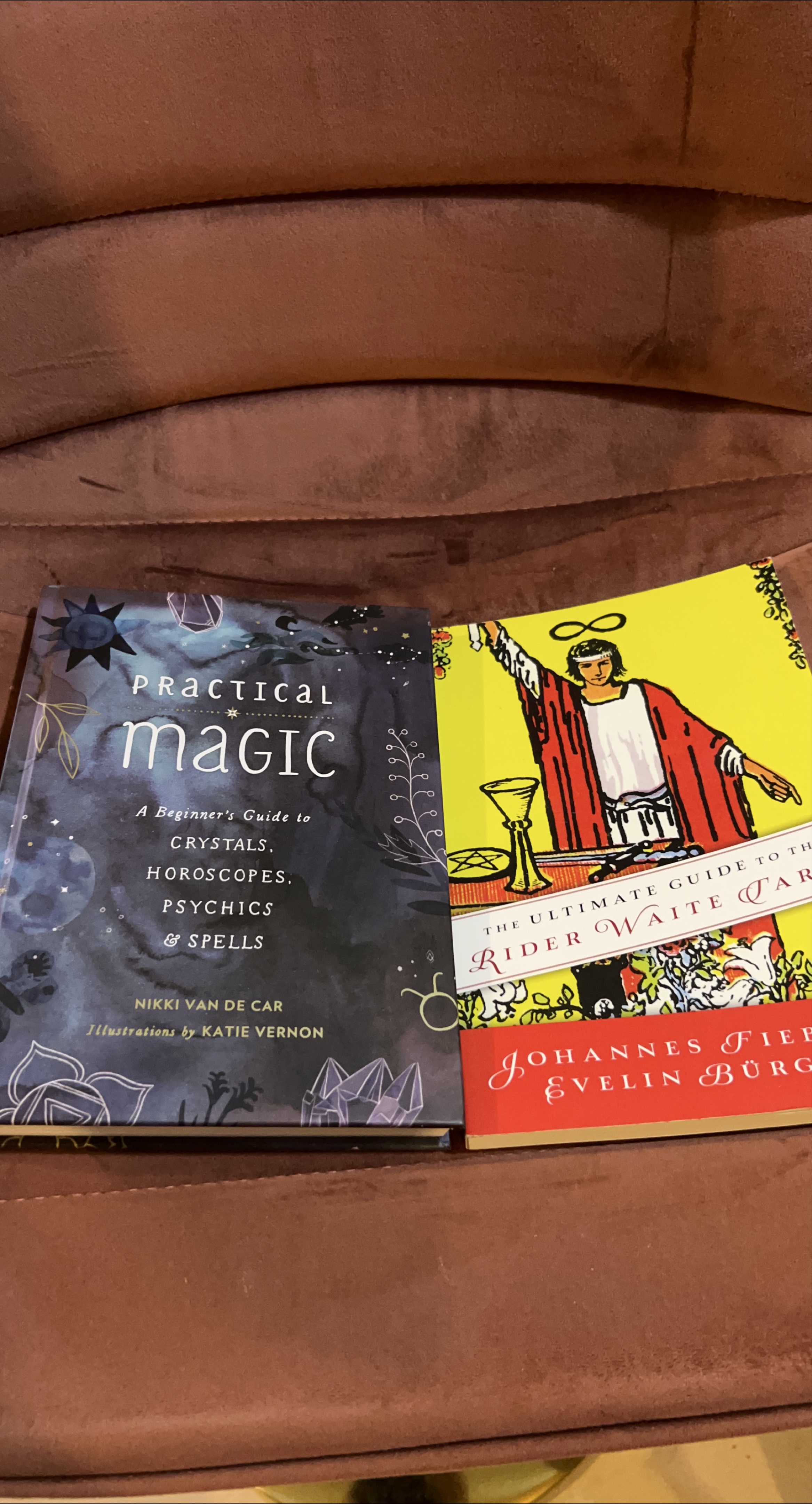 Practical Magic & Rider Waite Tarot Books thumbnail