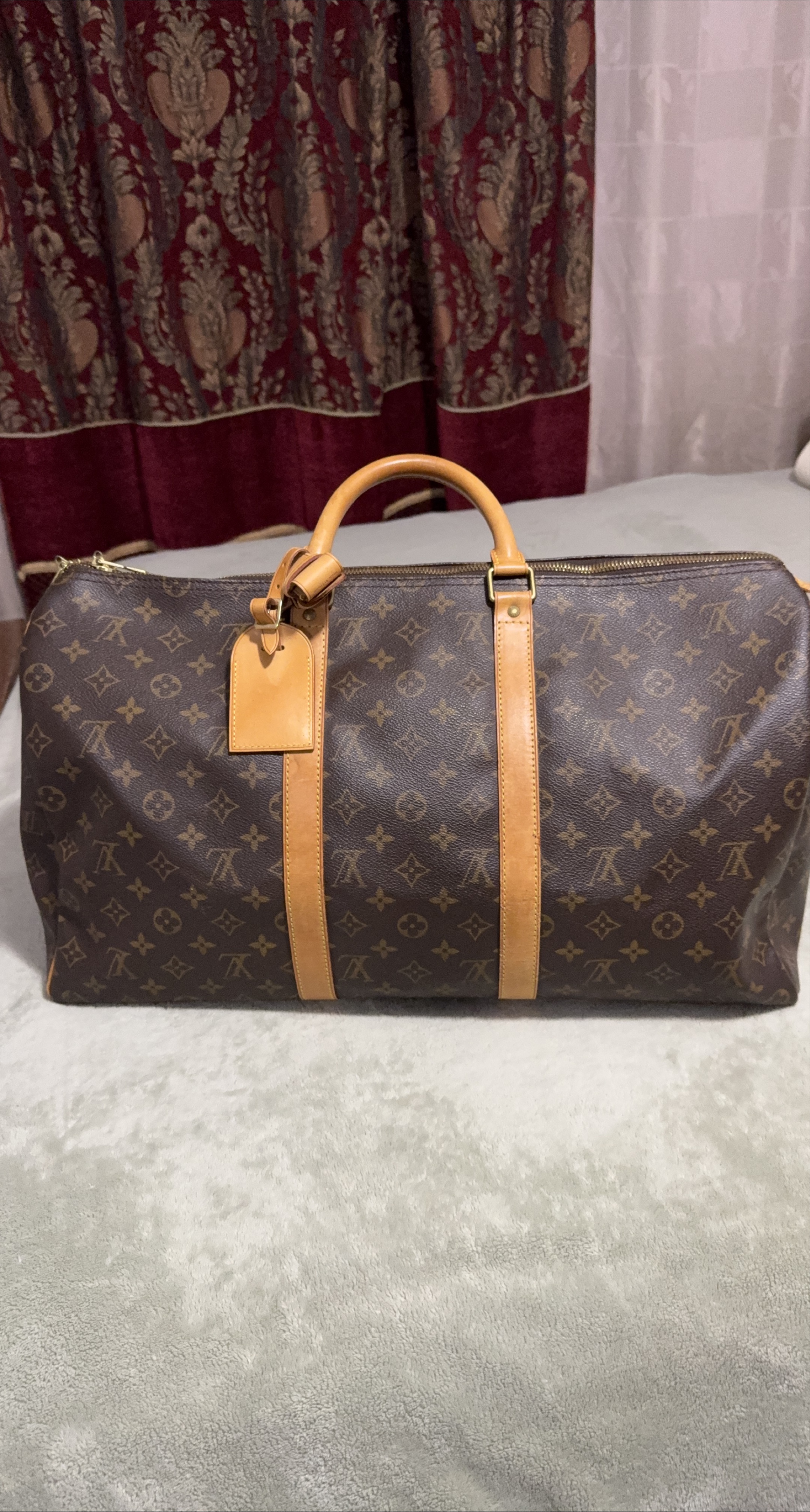 Louis Vuitton Monogram Canvas Keepall 55 thumbnail