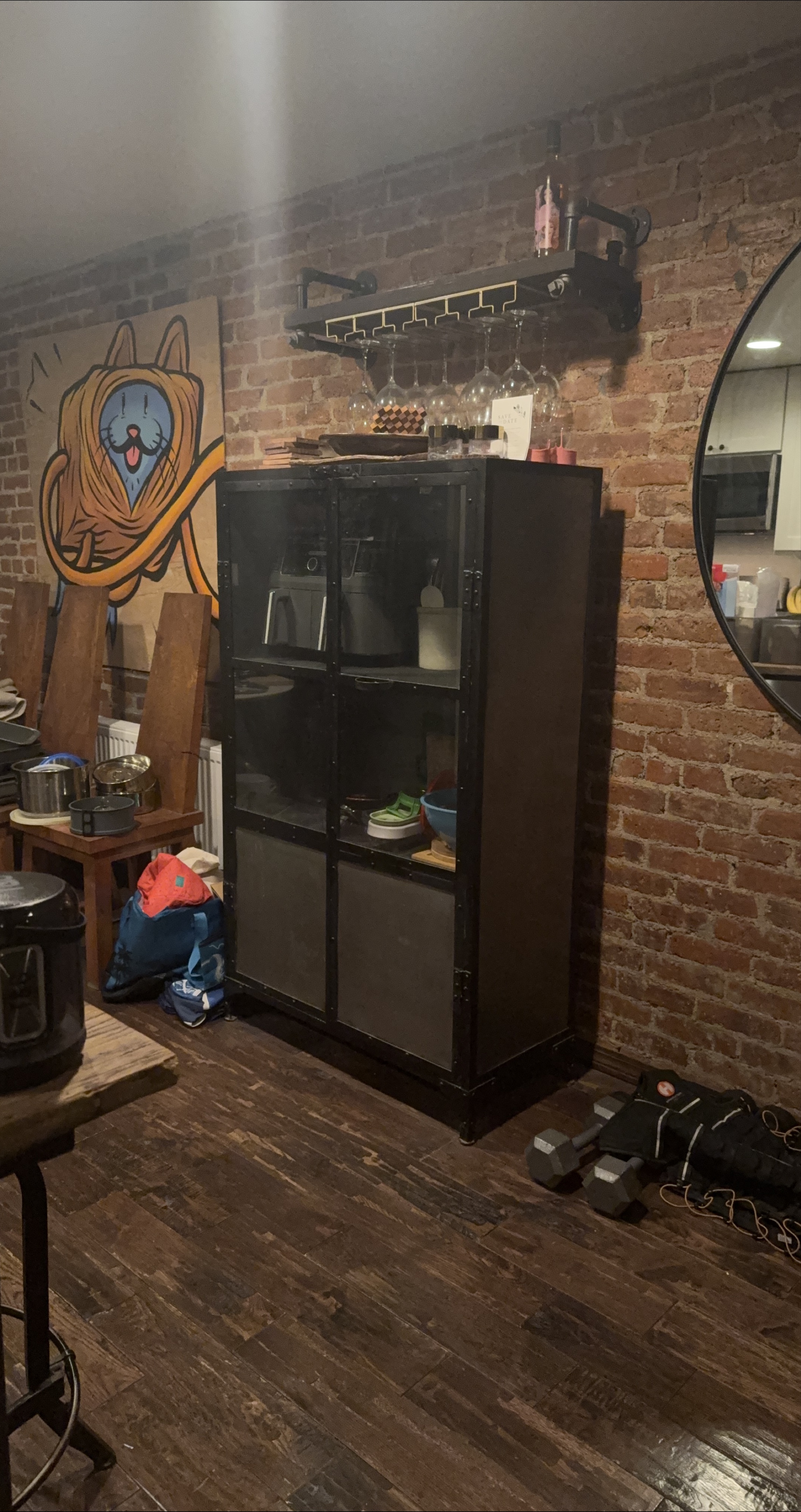 Metal Frame Display Cabinet thumbnail