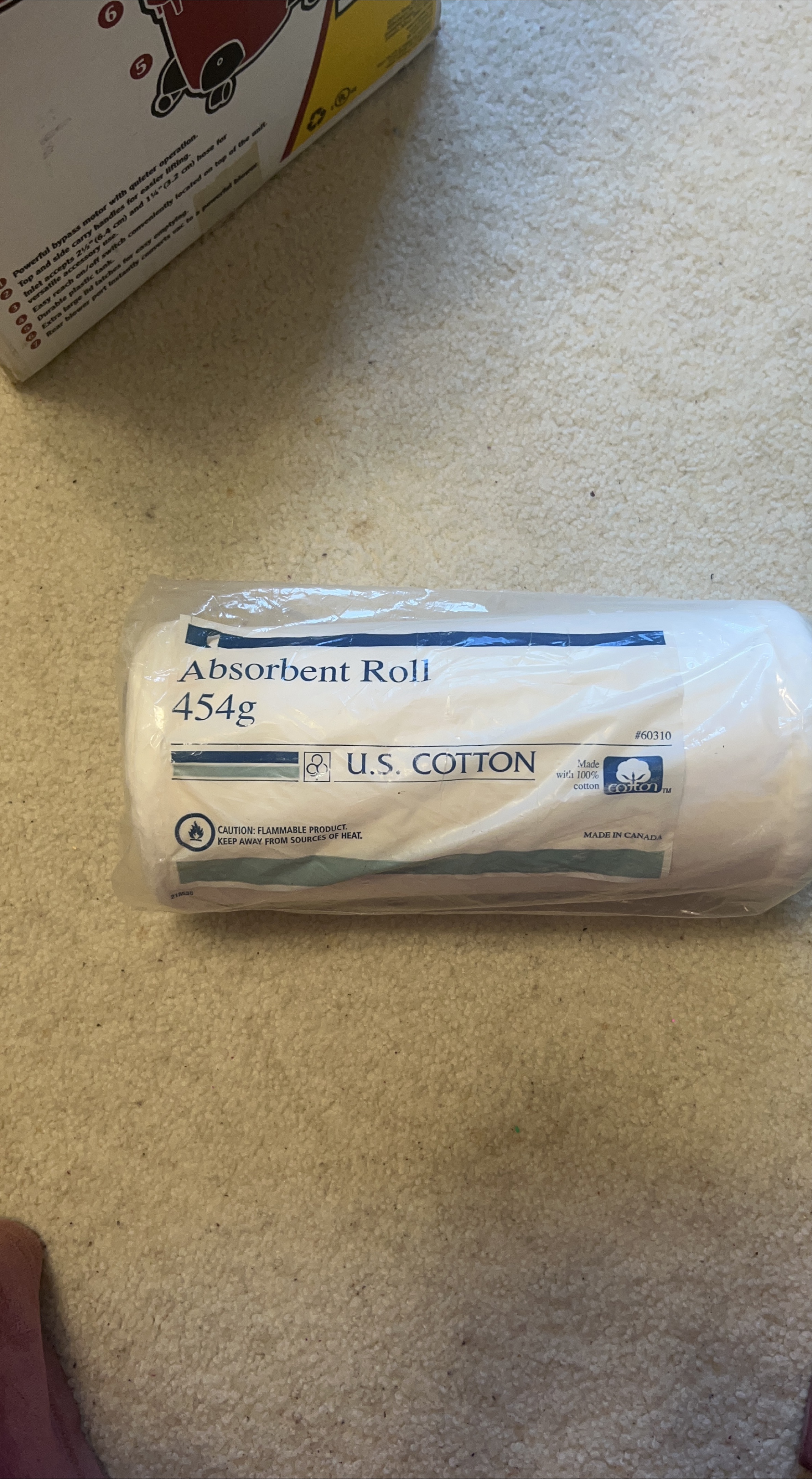 U.S. Cotton Absorbent Roll - 454g thumbnail