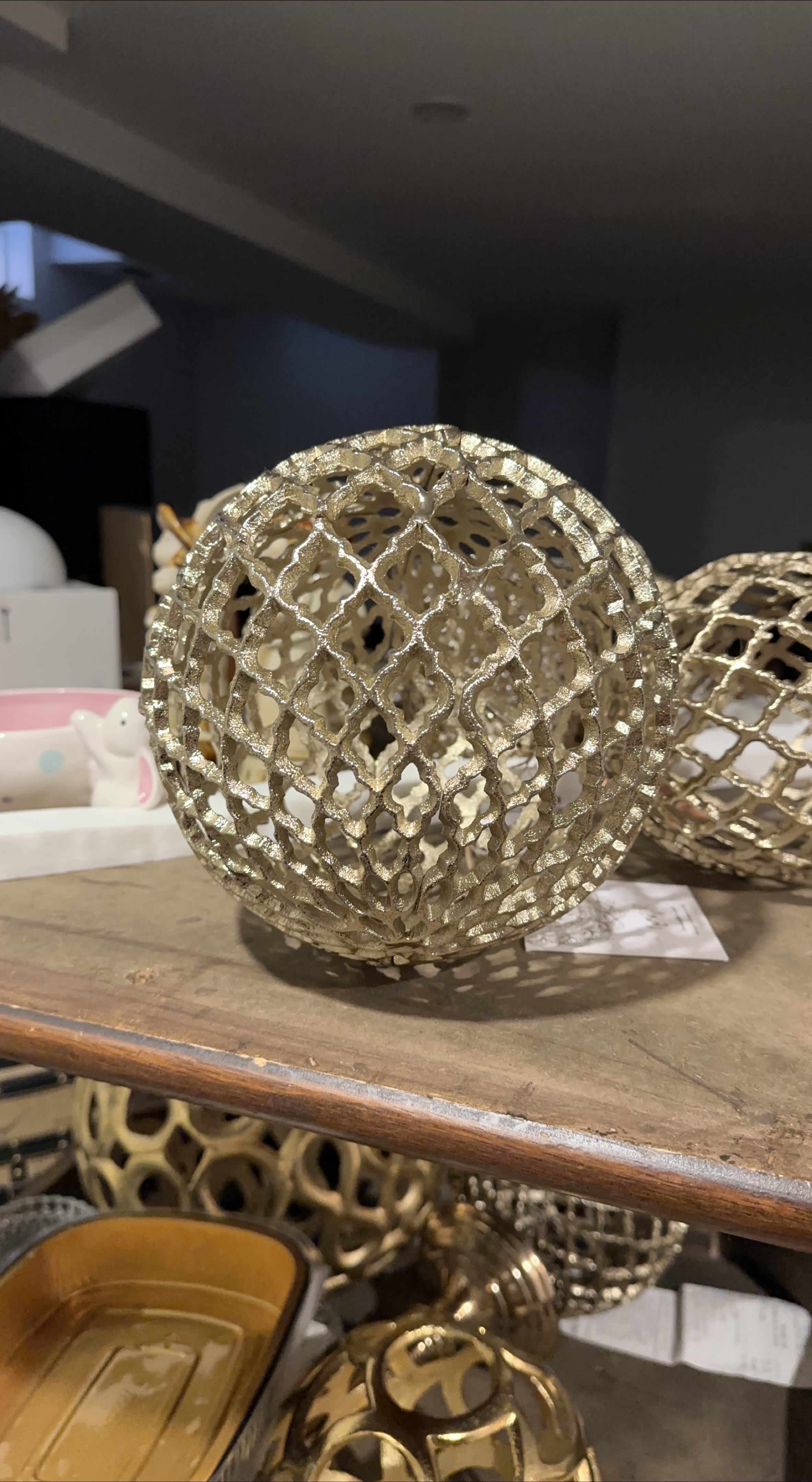 Gold Decorative Sphere thumbnail