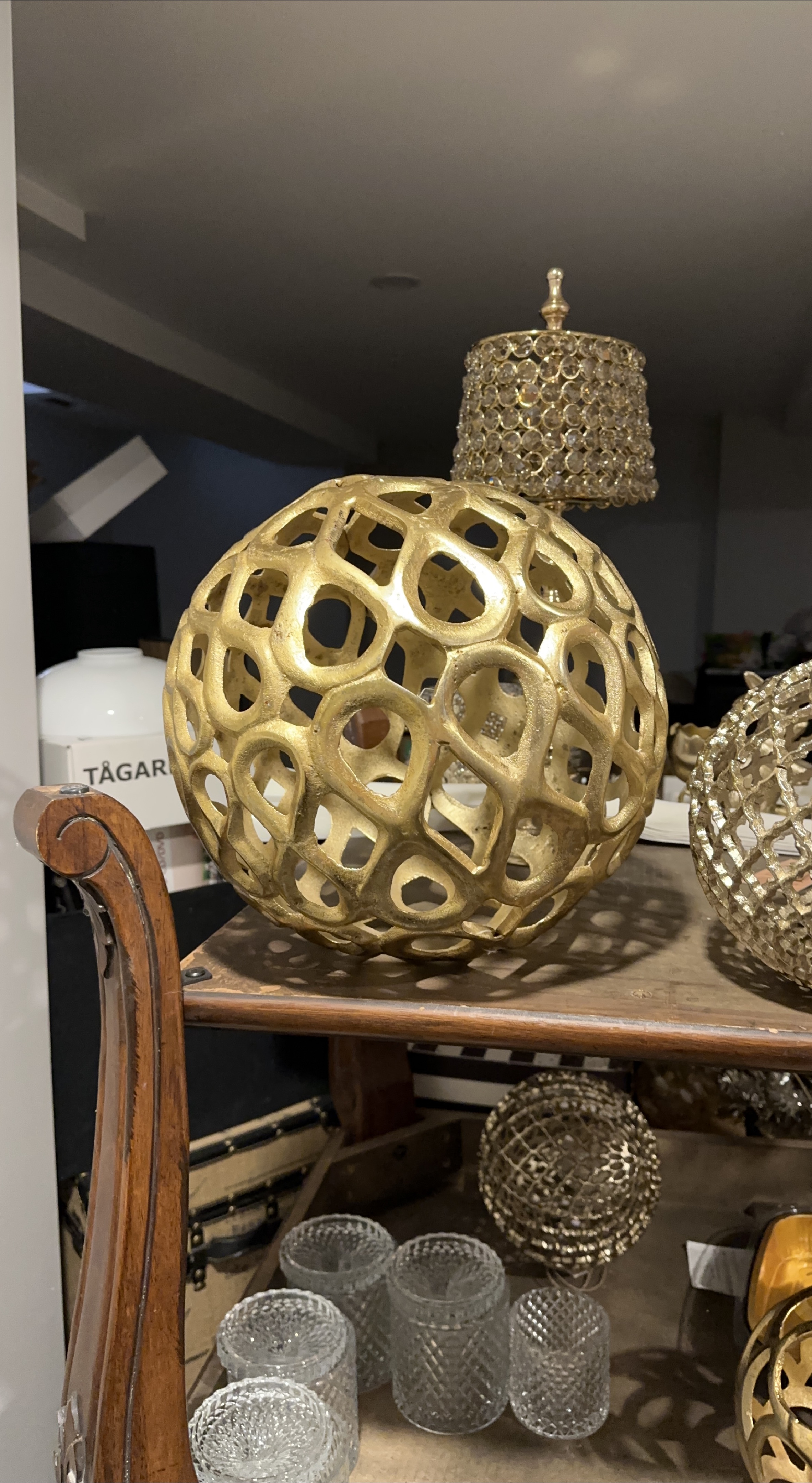 Gold Decorative Sphere thumbnail