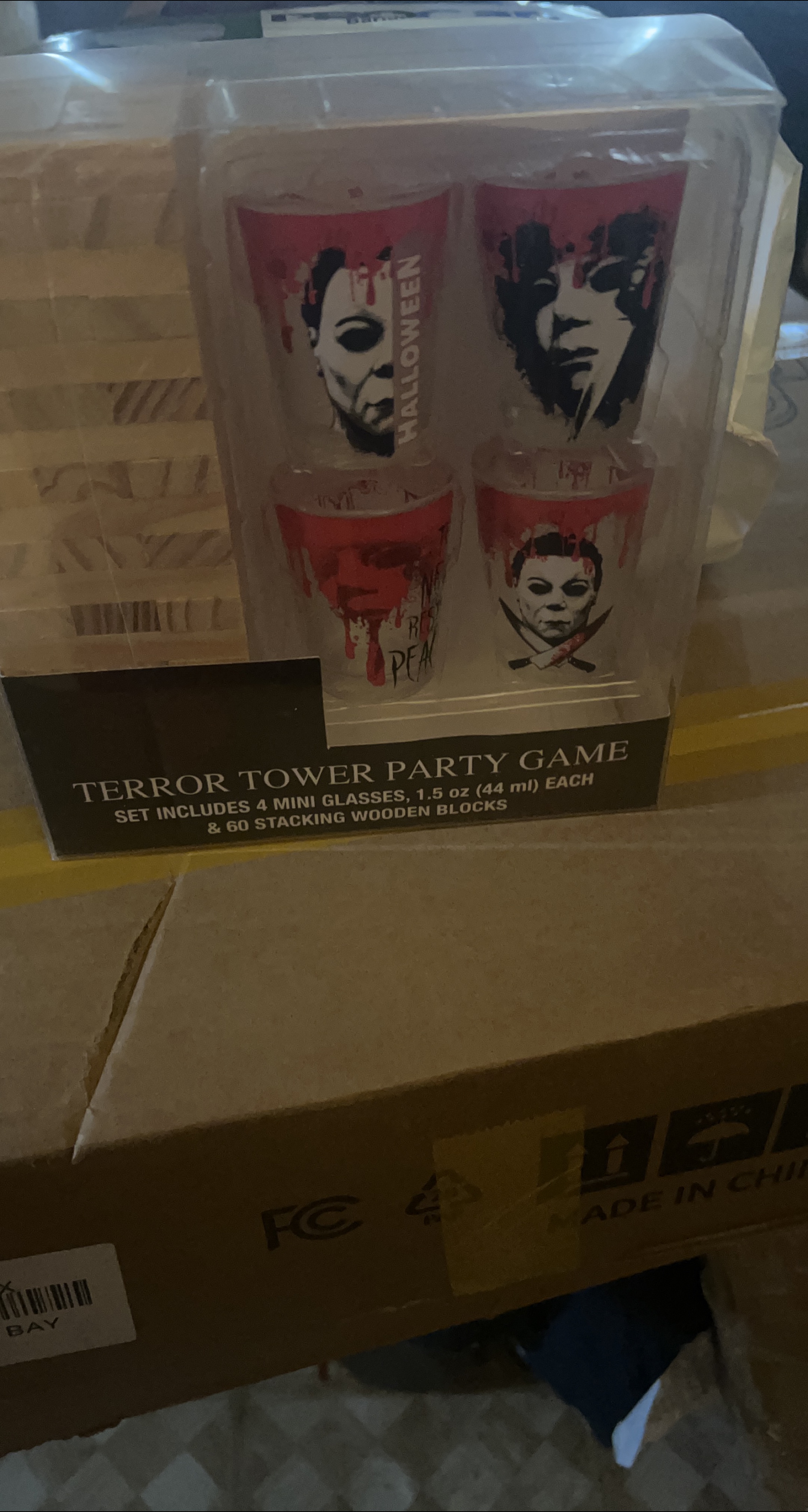 Terror Tower Party Game with Halloween Glasses thumbnail