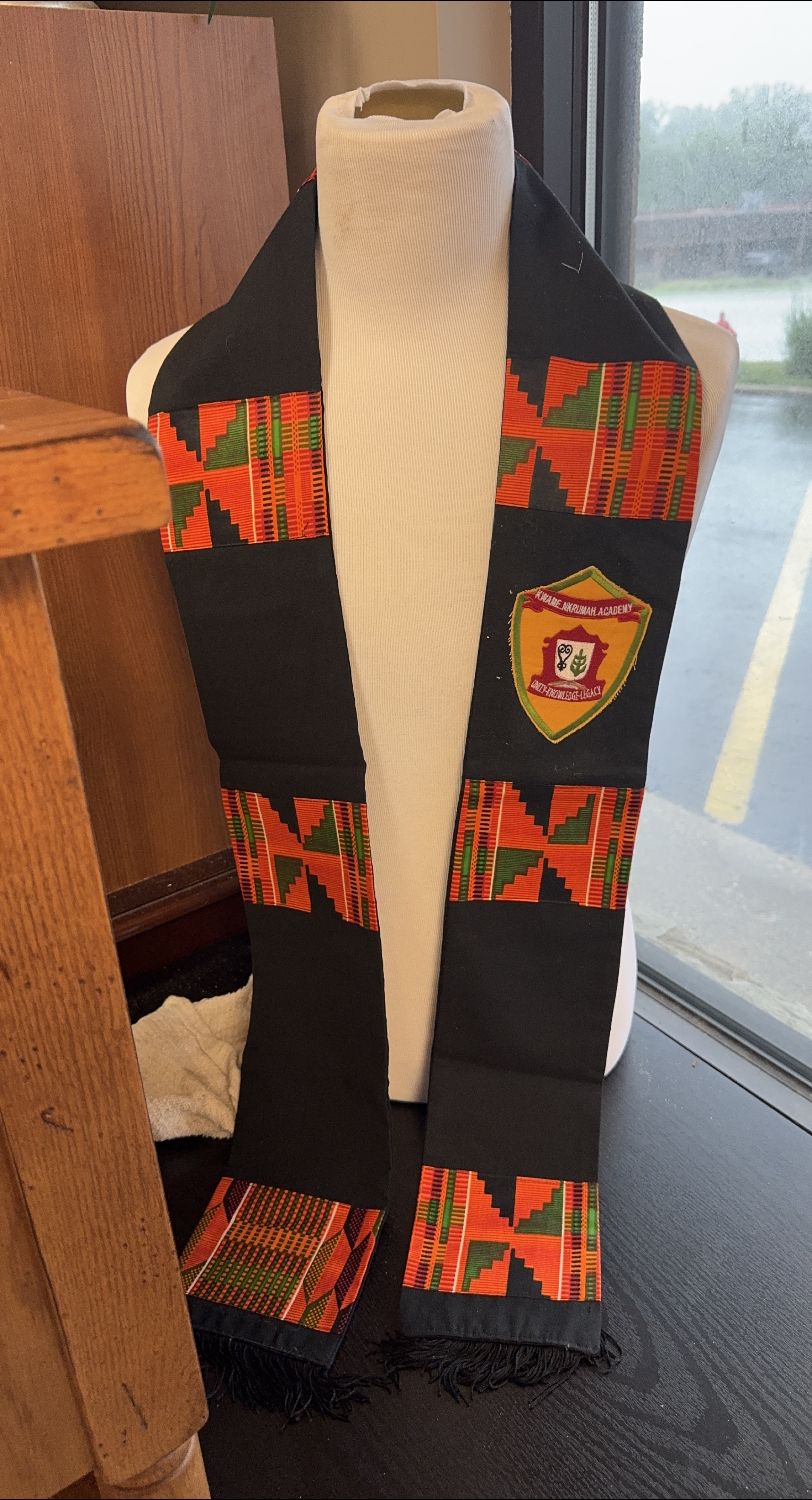 Kwarie Nkrumah Academy Graduation Stole thumbnail